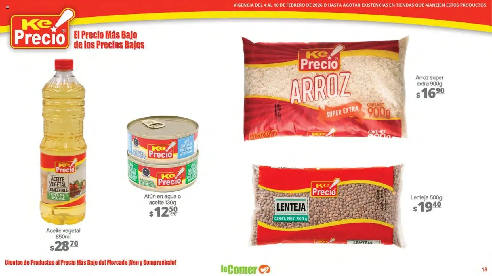 La Comer folleto - folleto válido desde 04/02/2026 página 18 de 25