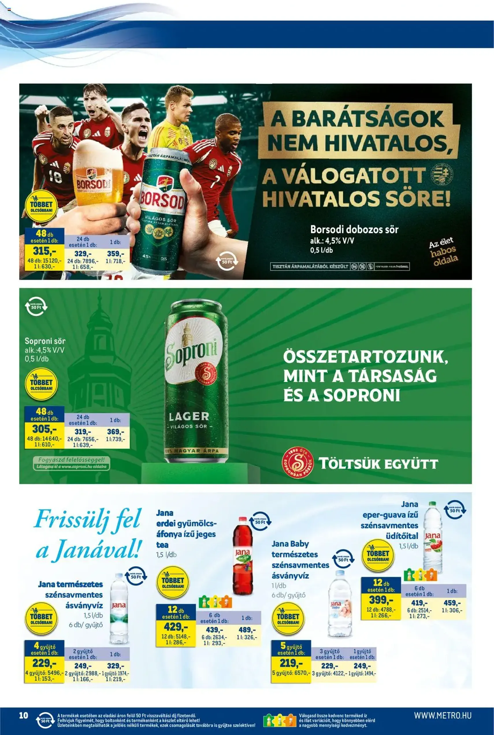 Metro Akciós újság - 2025.09.15. érvényes szórólap 10 oldal 20 oldalból