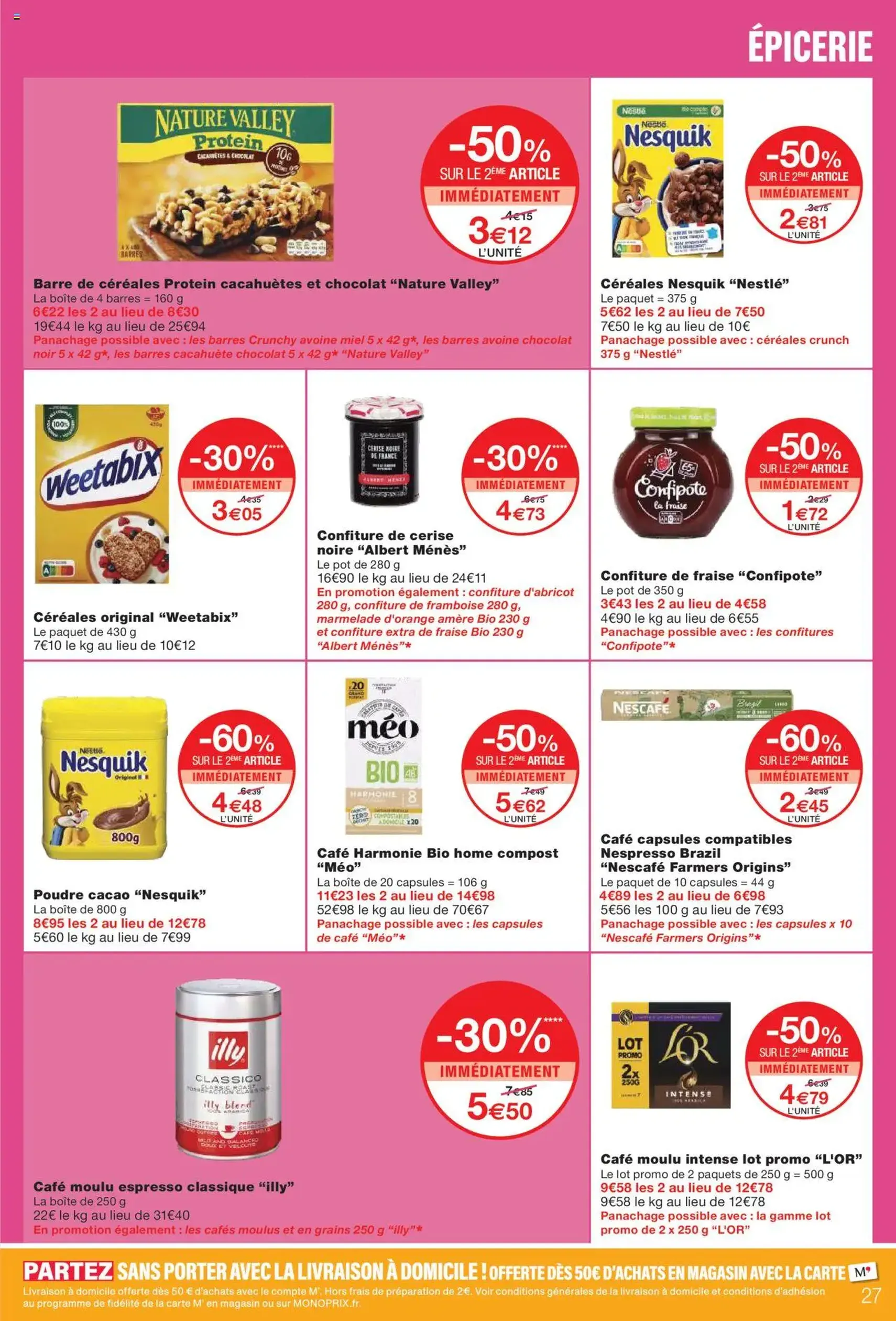 Monoprix catalogue - brochure valable à partir du 21/10/2025, page 27 sur 56 Monoprix catalogue - brochure valable à partir du 21/10/2025, page 27 sur 56