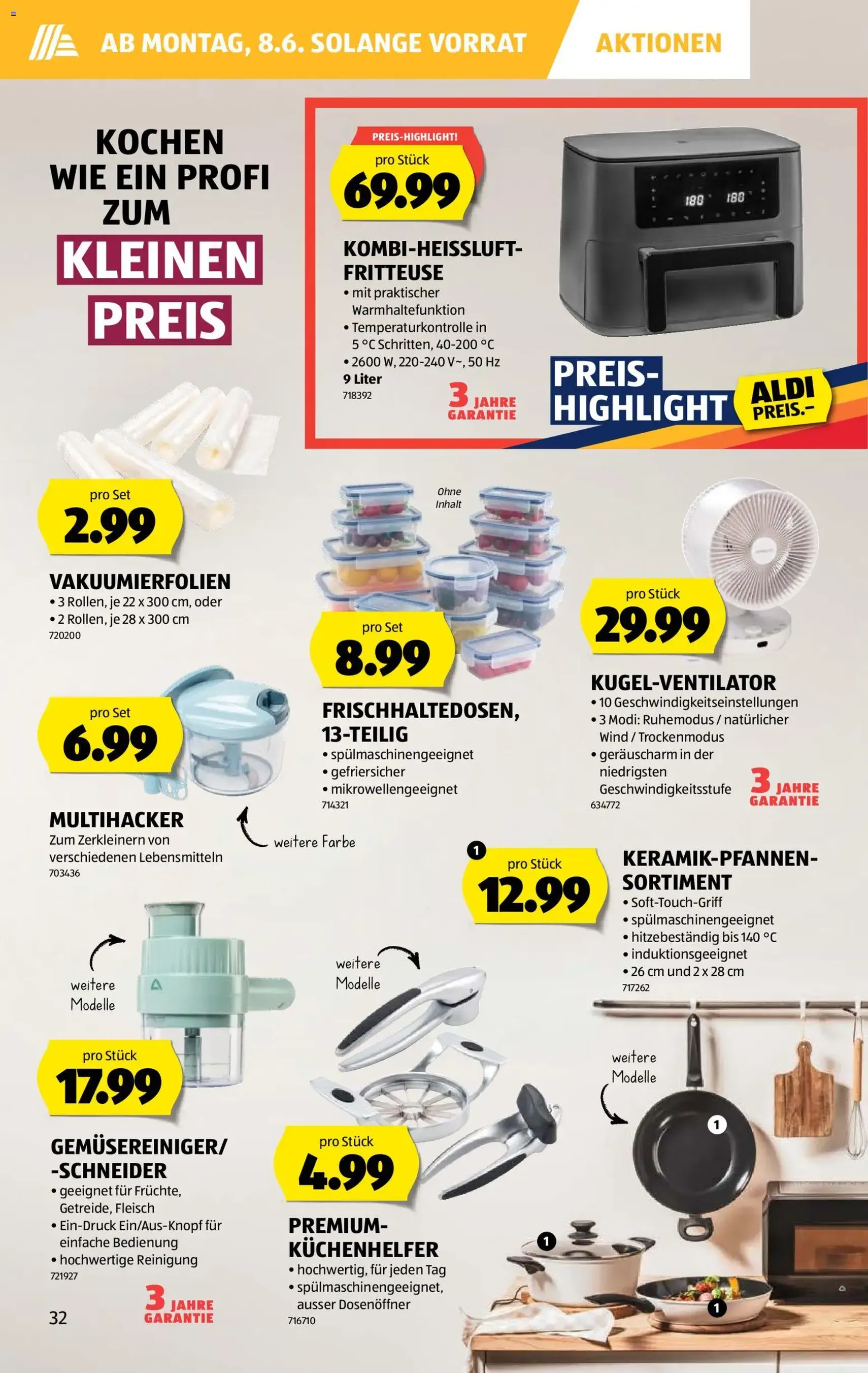 Aldi aktionen - Gültiger Prospekt ab 04.06.2026, Seite 32 von insgesamt 39