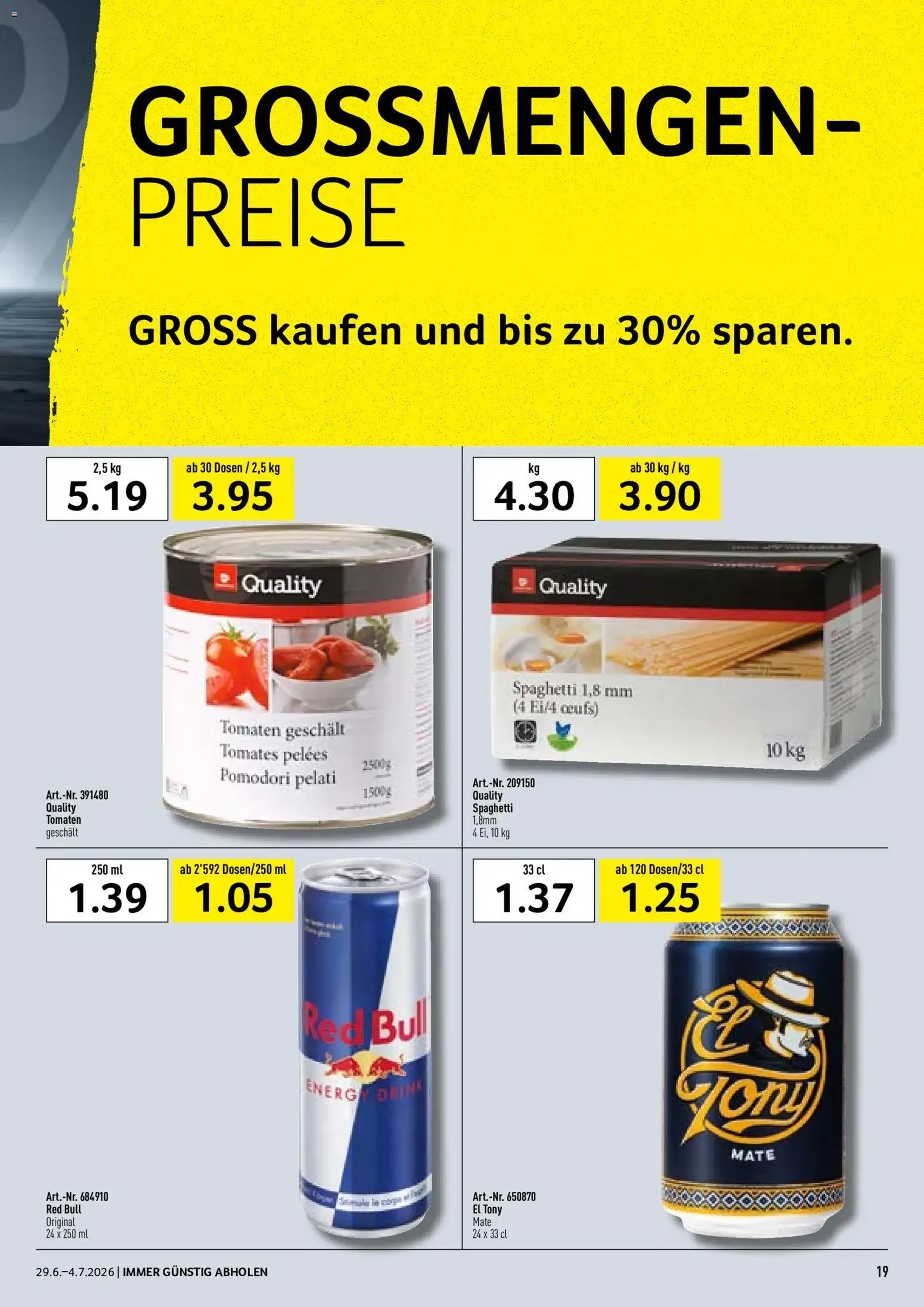 Prodega aktionen - Gültiger Prospekt ab 29.06.2026, Seite 19 von insgesamt 44