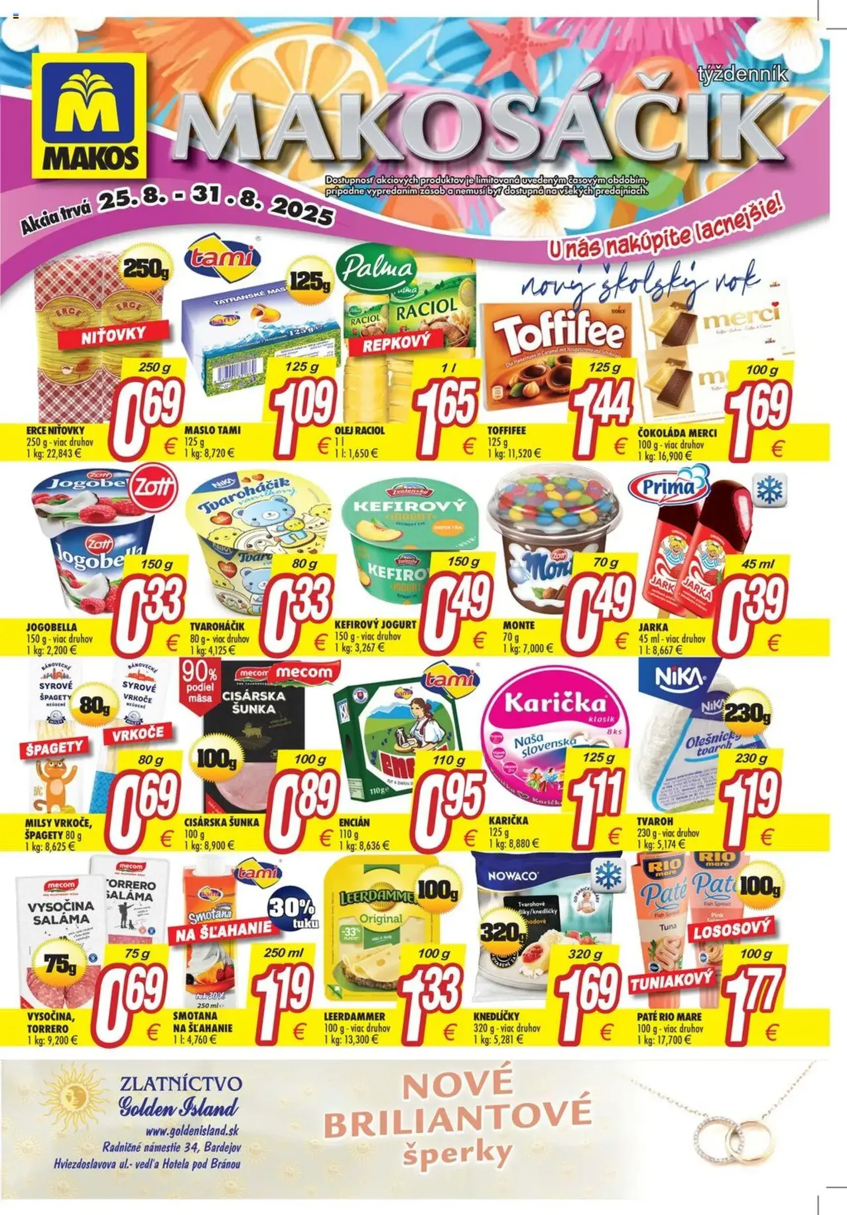 Makos leták - platný leták od 25.08.2025 strana 2 z 4