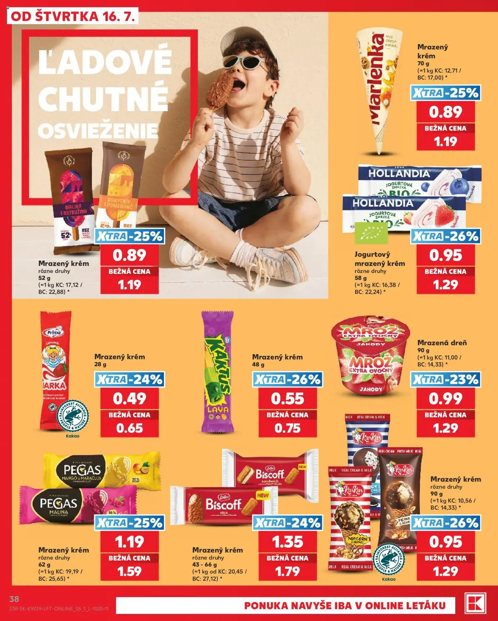 Kaufland SK akciós újság - 2026.07.16. érvényes szórólap 38 oldal 86 oldalból