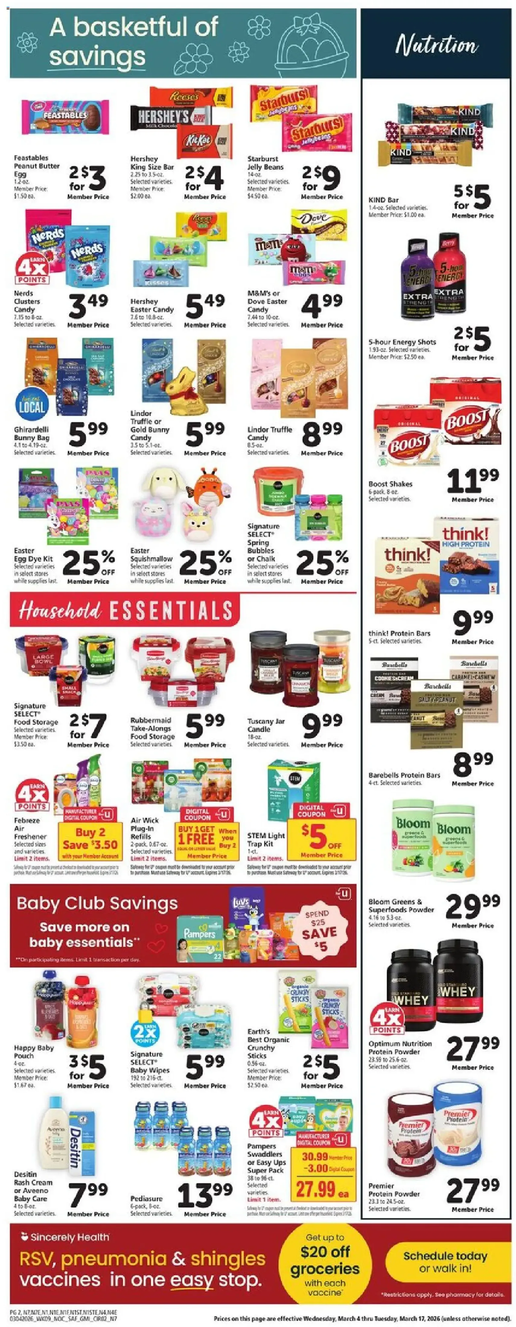 Safeway Weekly Ad - valid flyer from 03/04/2026, page 8 of 9