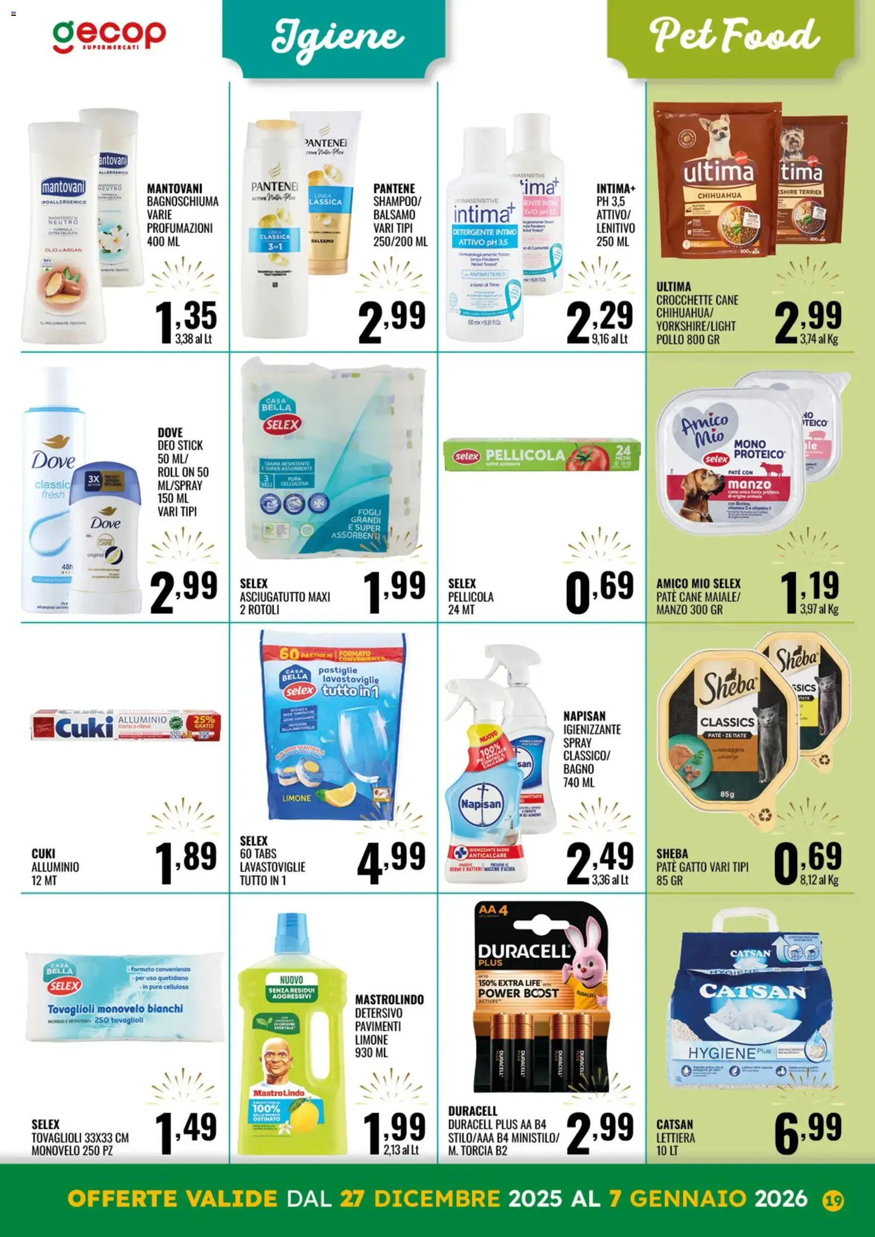 Volantino GECOP - volantino valido dal 27/12/2025 pagina 19 di 20