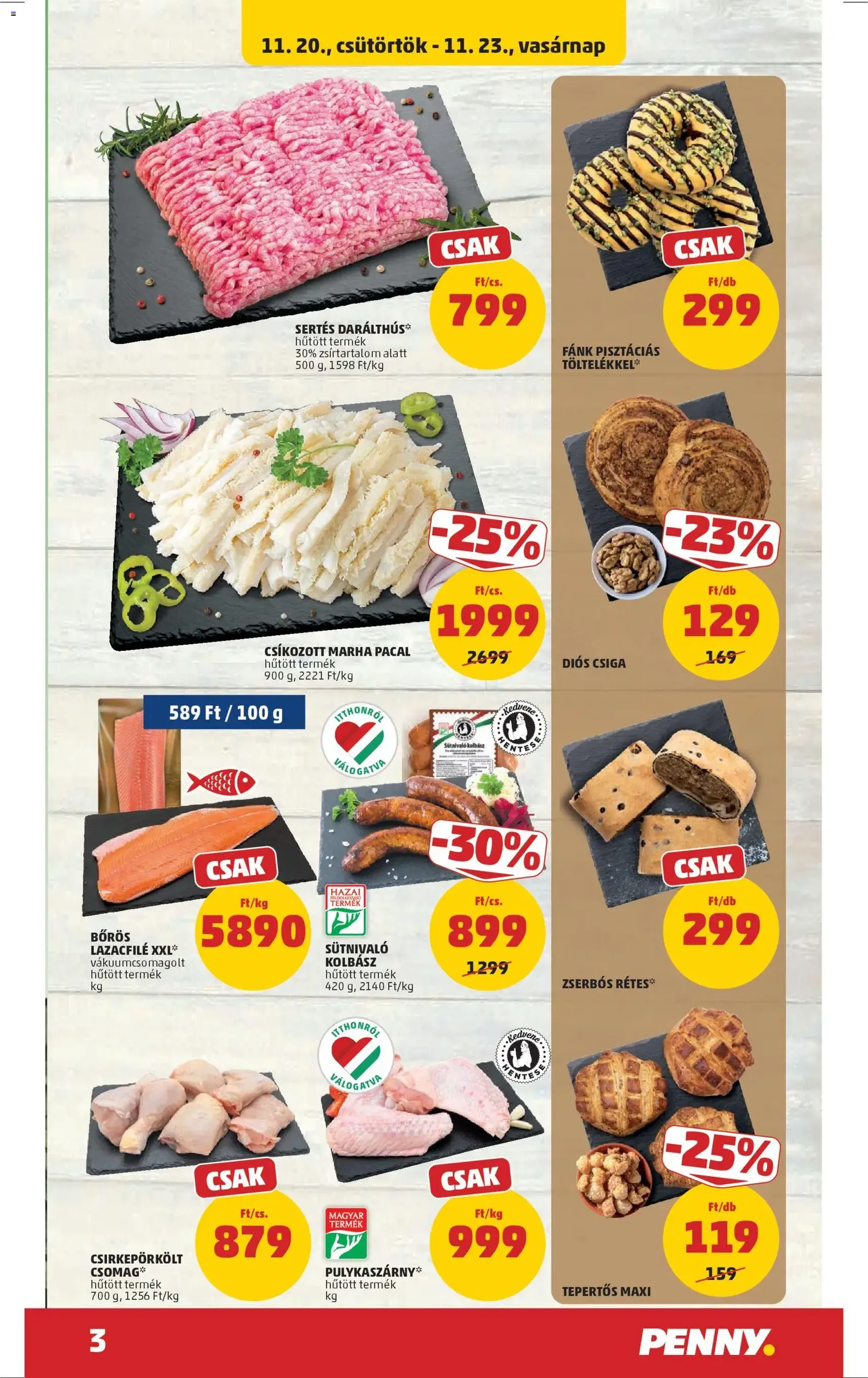 PENNY Black Friday - 2025.11.20. érvényes szórólap 3 oldal 44 oldalból