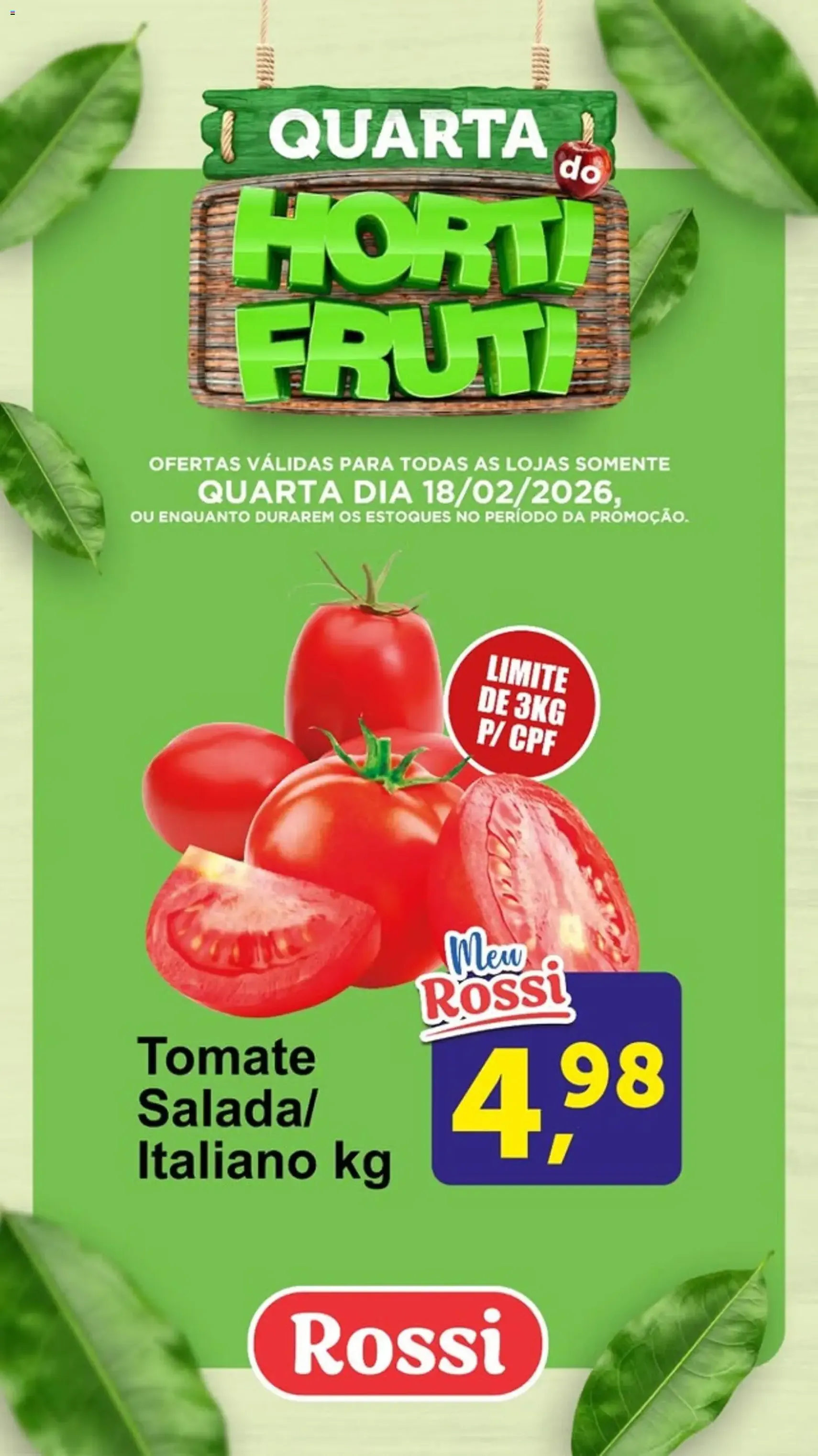 Rossi Supermercados - Ofertas da semana - folheto válido a partir de 18/02/2026 página 4 de 4