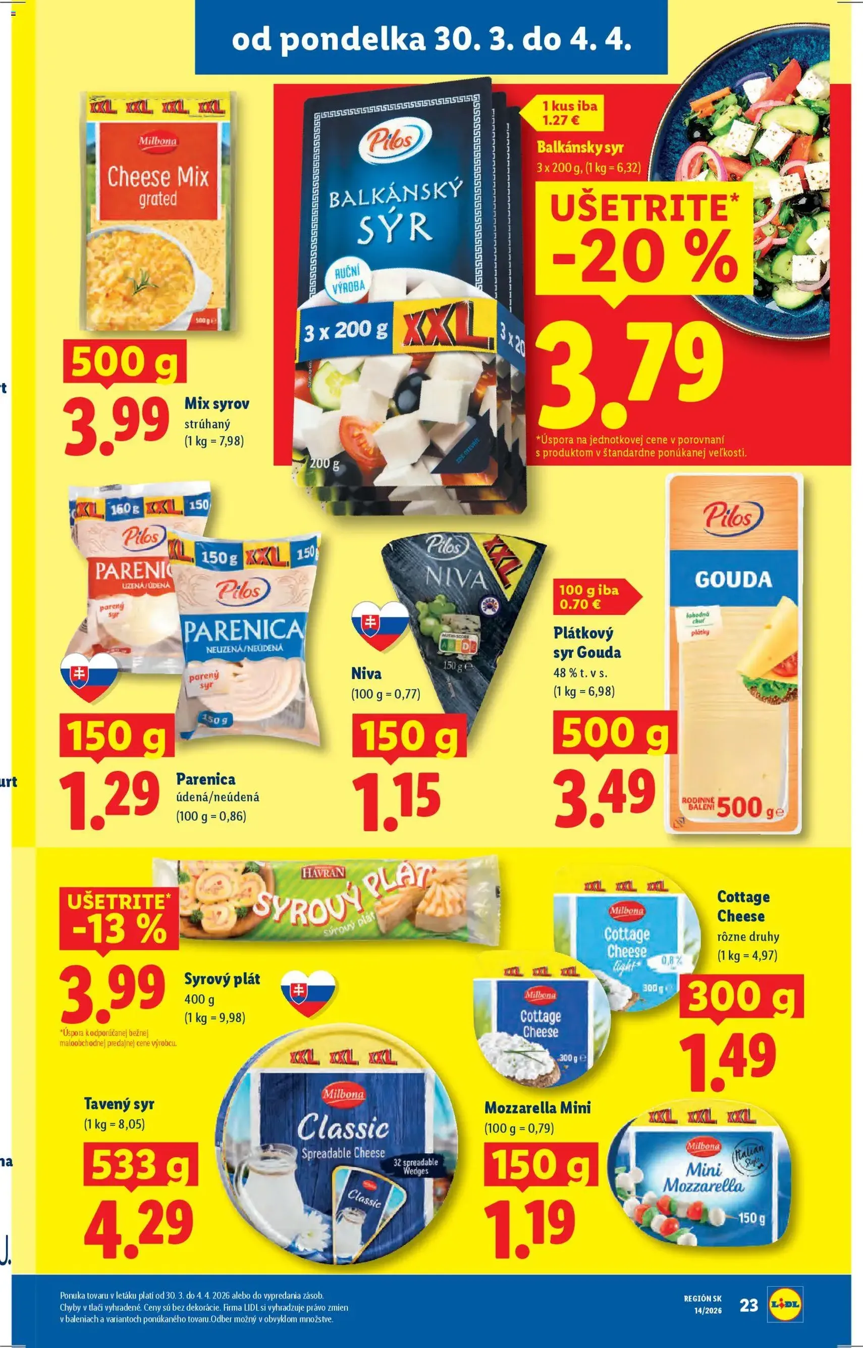 Lidl leták - platný leták od 30.03.2026 strana 27 z 107