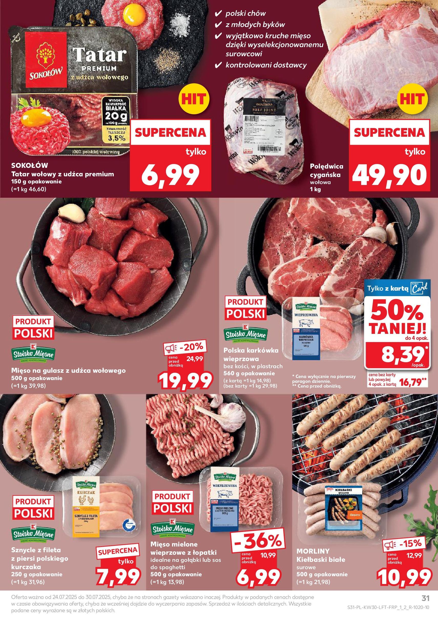 Kaufland gazetka - ważny gazetka od 24.07.2025 strona 31 z 53 Kaufland gazetka - ważny gazetka od 24.07.2025 strona 31 z 53