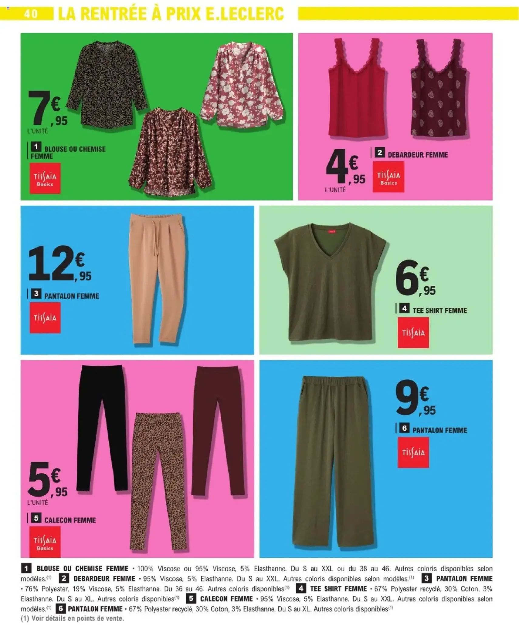 E.Leclerc catalogue - brochure valable à partir du 01/09/2026, page 40 sur 56