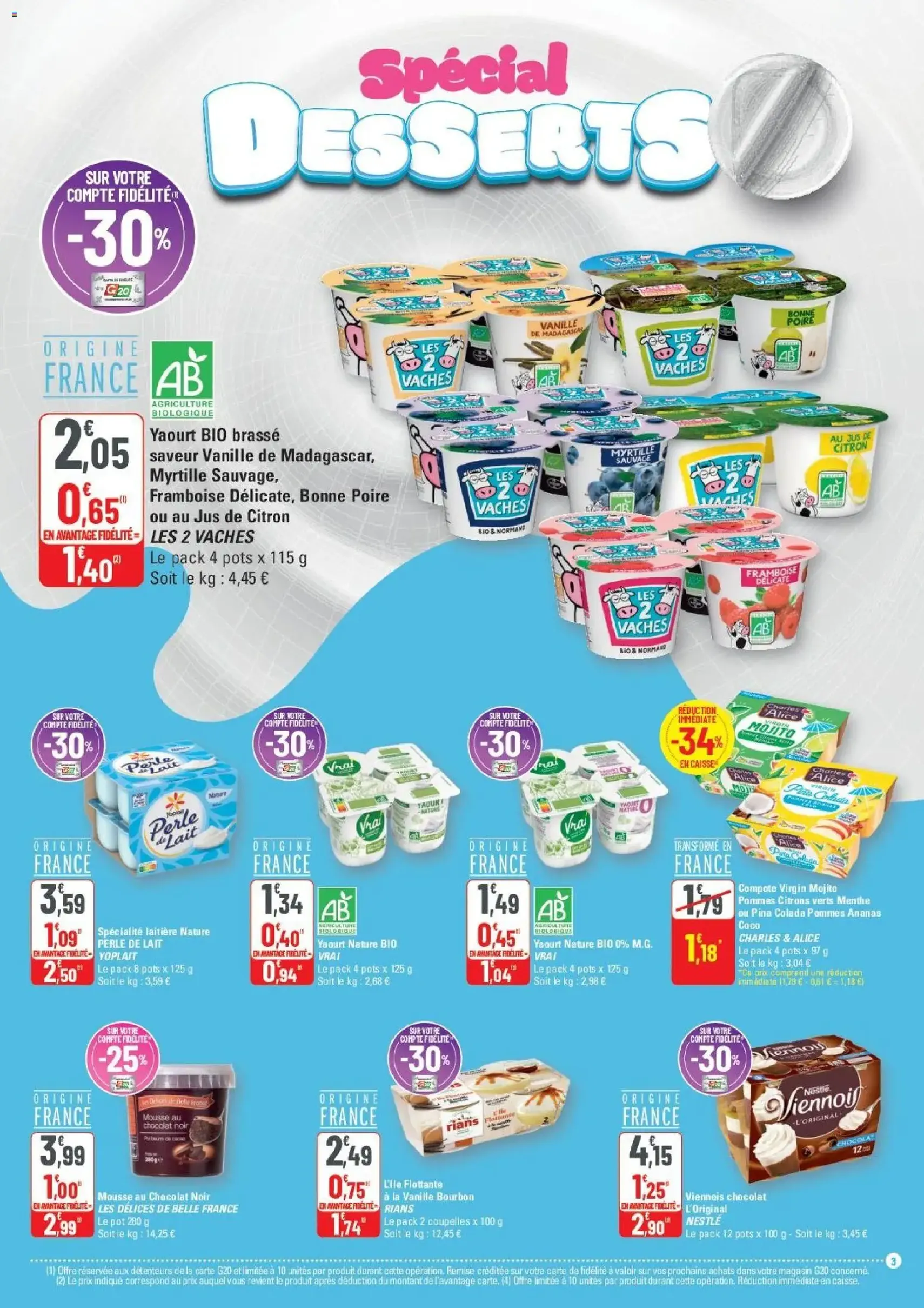 G20 Supermarchés catalogue - brochure valable à partir du 25/03/2026, page 3 sur 20