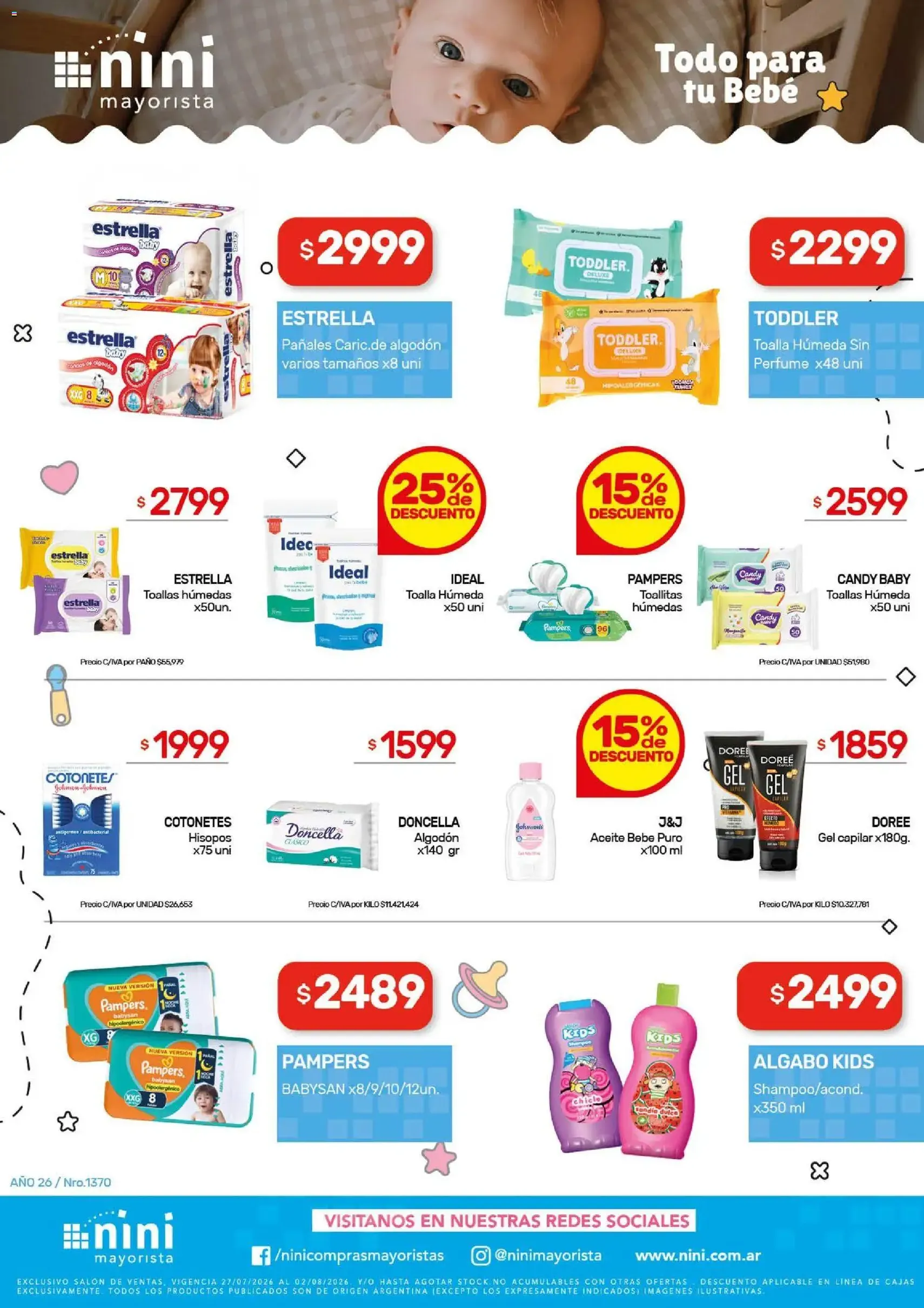 NINI Mayorista ofertas - folleto válido desde 27/07/2026 página 5 de 38