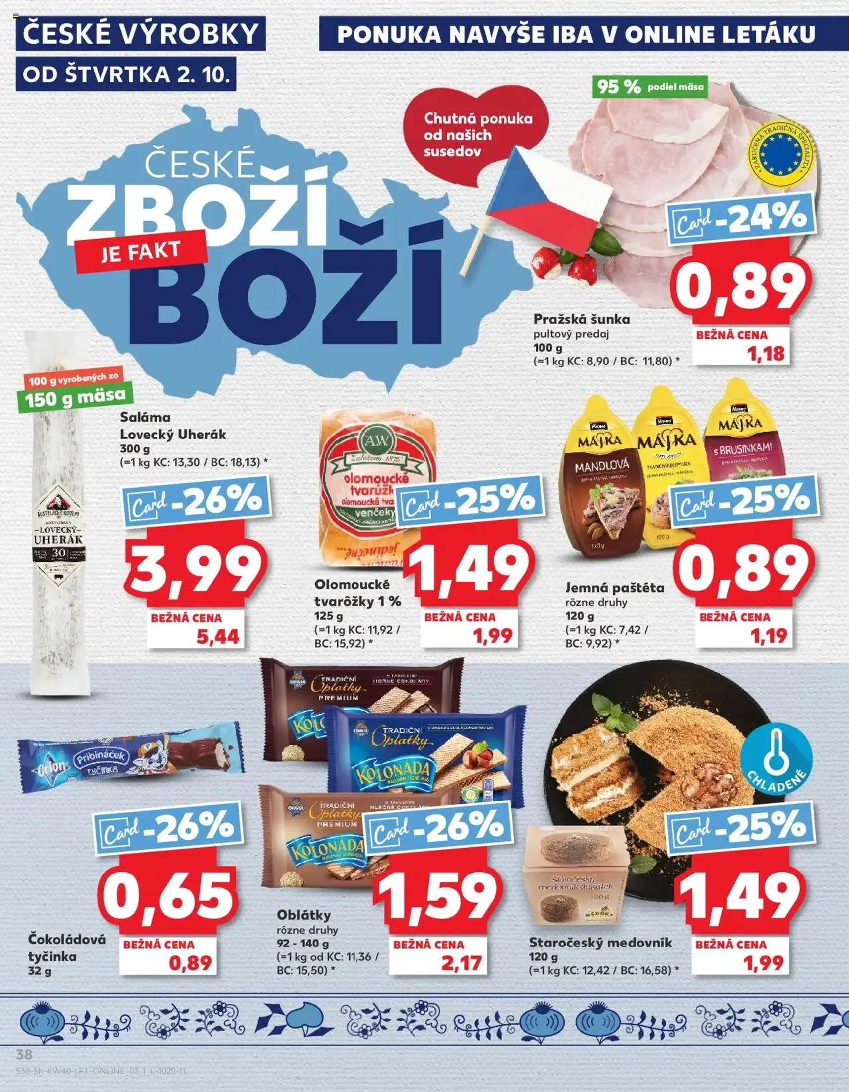 Kaufland Bratislava-Avion - platný leták od 02.10.2025 strana 38 z 78 Kaufland Bratislava-Avion - platný leták od 02.10.2025 strana 38 z 78