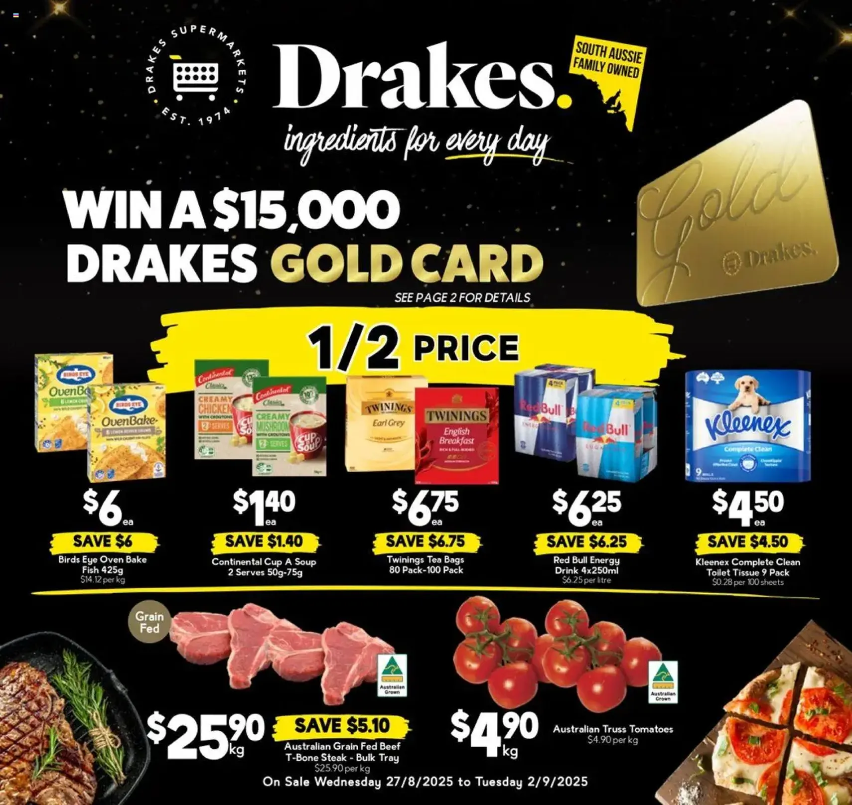 Drakes Catalogue SA - valid flyer from 27/08/2025, page 1 of 16 Drakes Catalogue SA - valid flyer from 27/08/2025, page 1 of 16