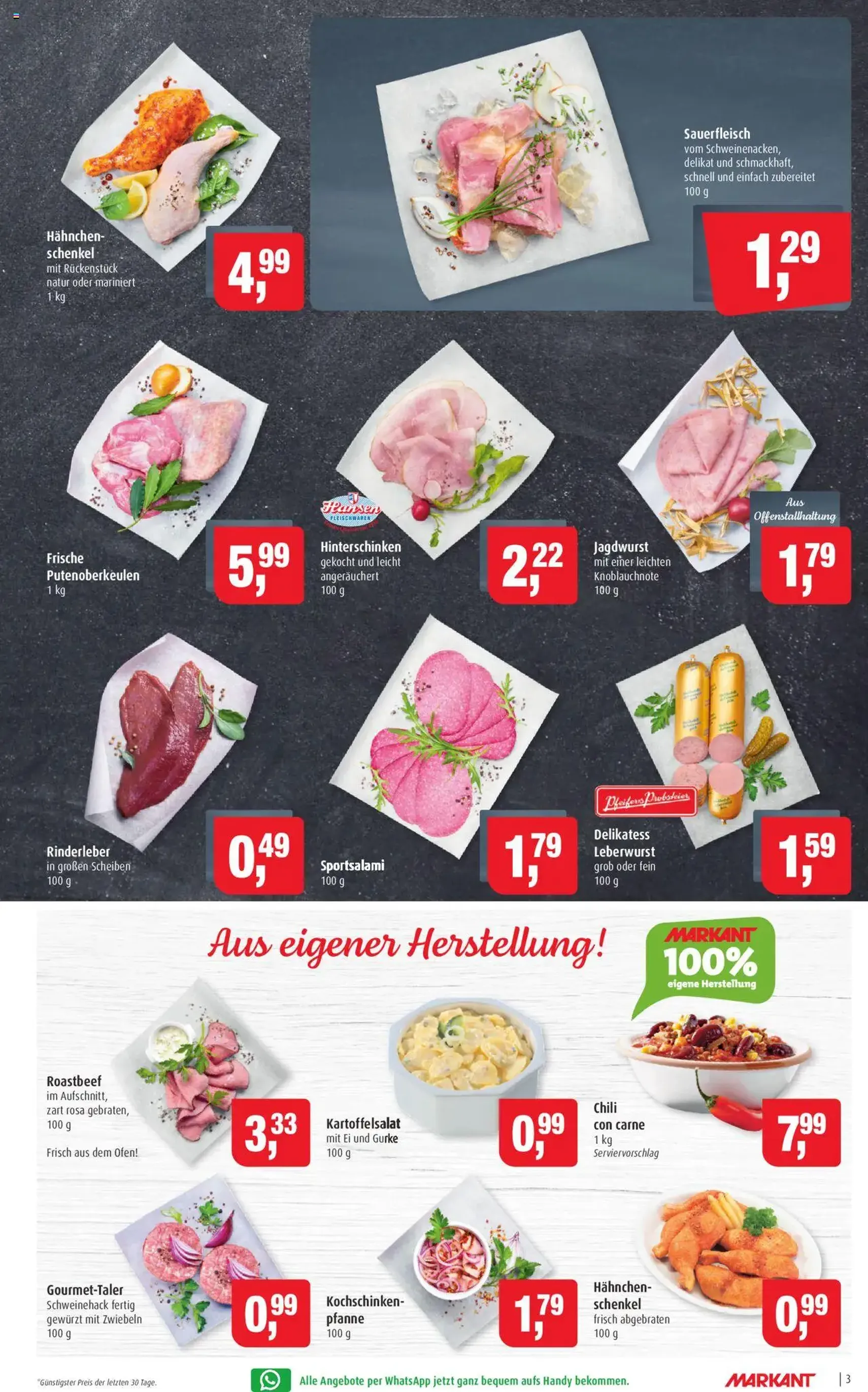 Markant Prospekt - Gültiger Prospekt ab 25.08.2025, Seite 3 von insgesamt 14