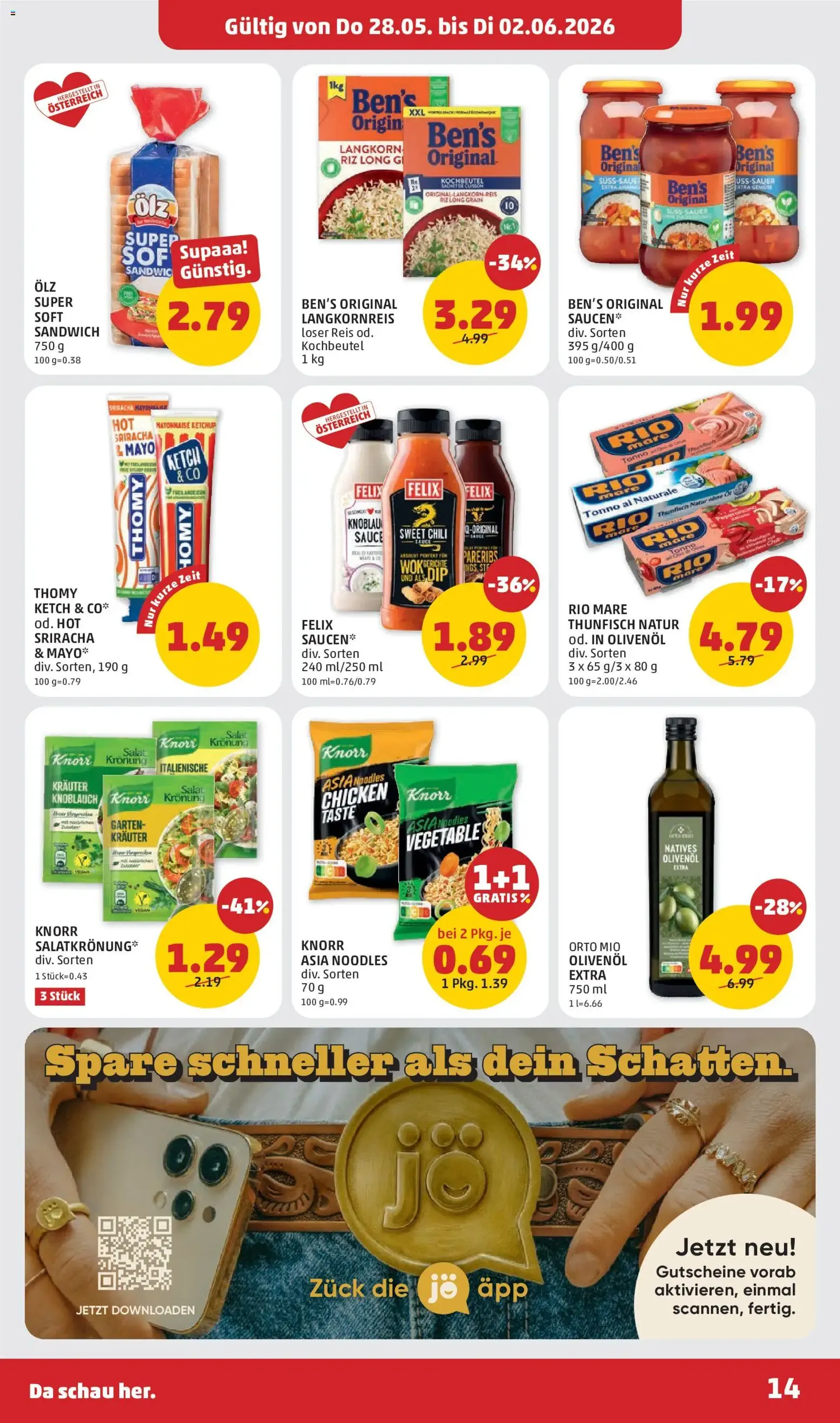 Penny Markt Flugblatt - Gültiger Prospekt ab 28.05.2026, Seite 14 von insgesamt 32