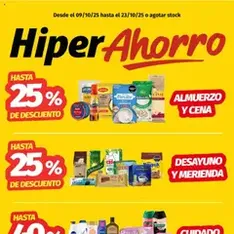 Vista previa del folleto Hipermercado Libertad catálogo válido desde 09/10/2025