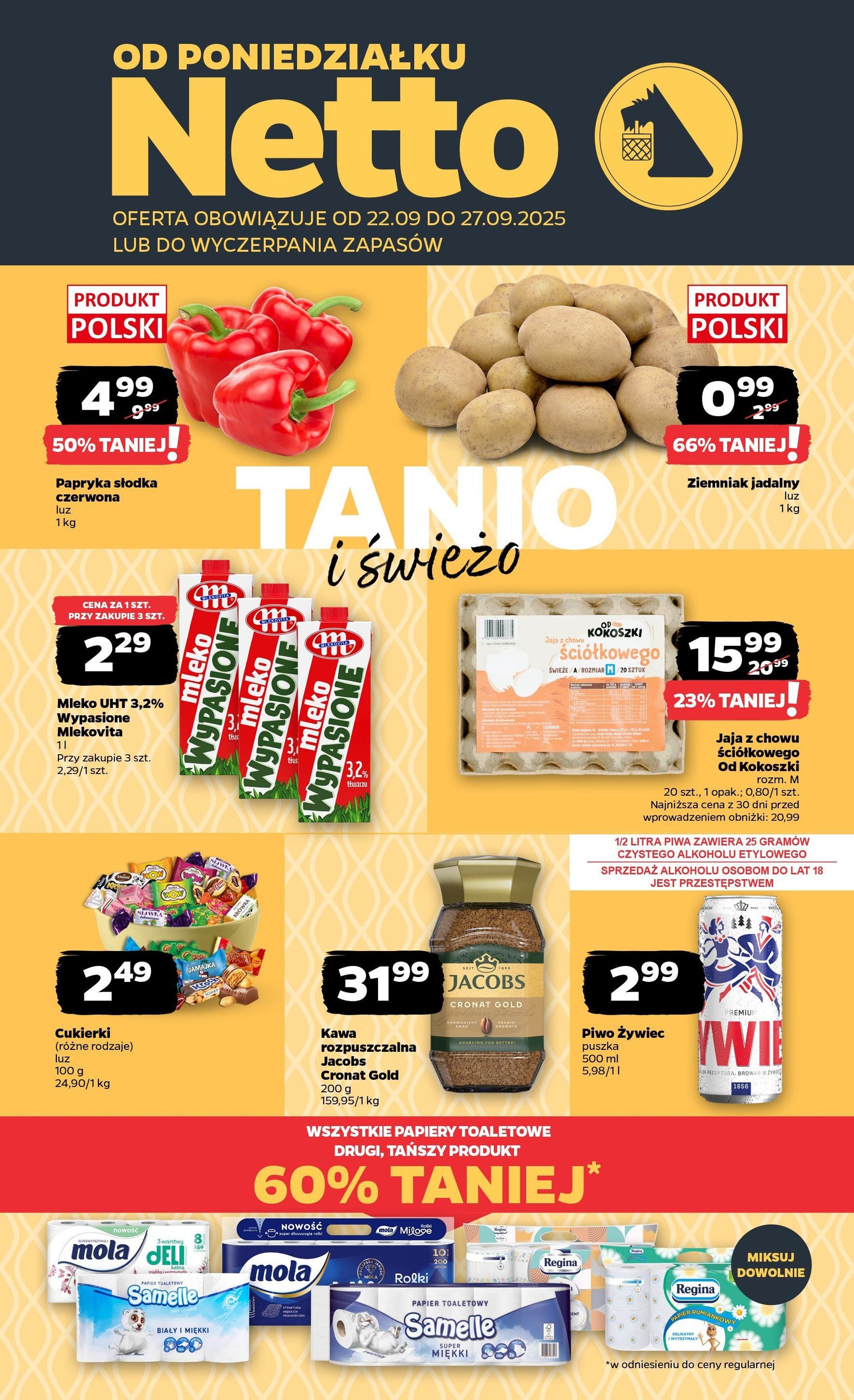 Netto gazetka - Spożywcza - ważny gazetka od 22.09.2025 strona 1 z 37
