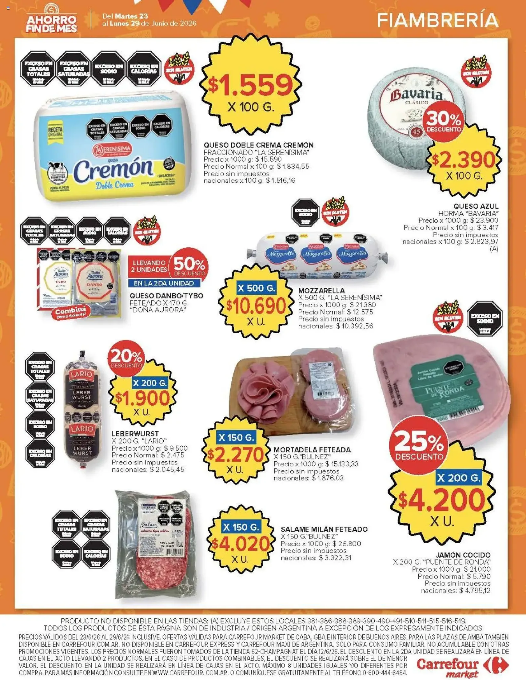 Carrefour Market catálogo - folleto válido desde 23/06/2026 página 6 de 25