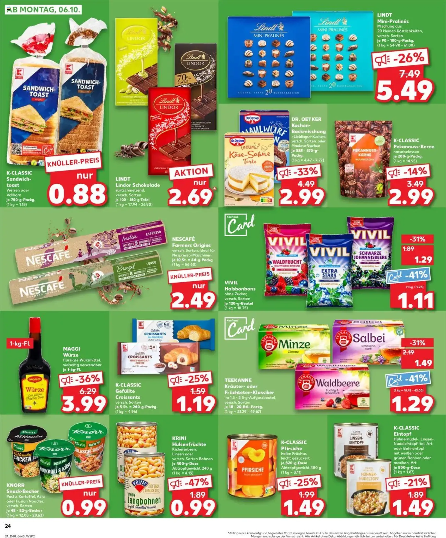 Kaufland Prospekt - Gültiger Prospekt ab 02.10.2025, Seite 24 von insgesamt 34