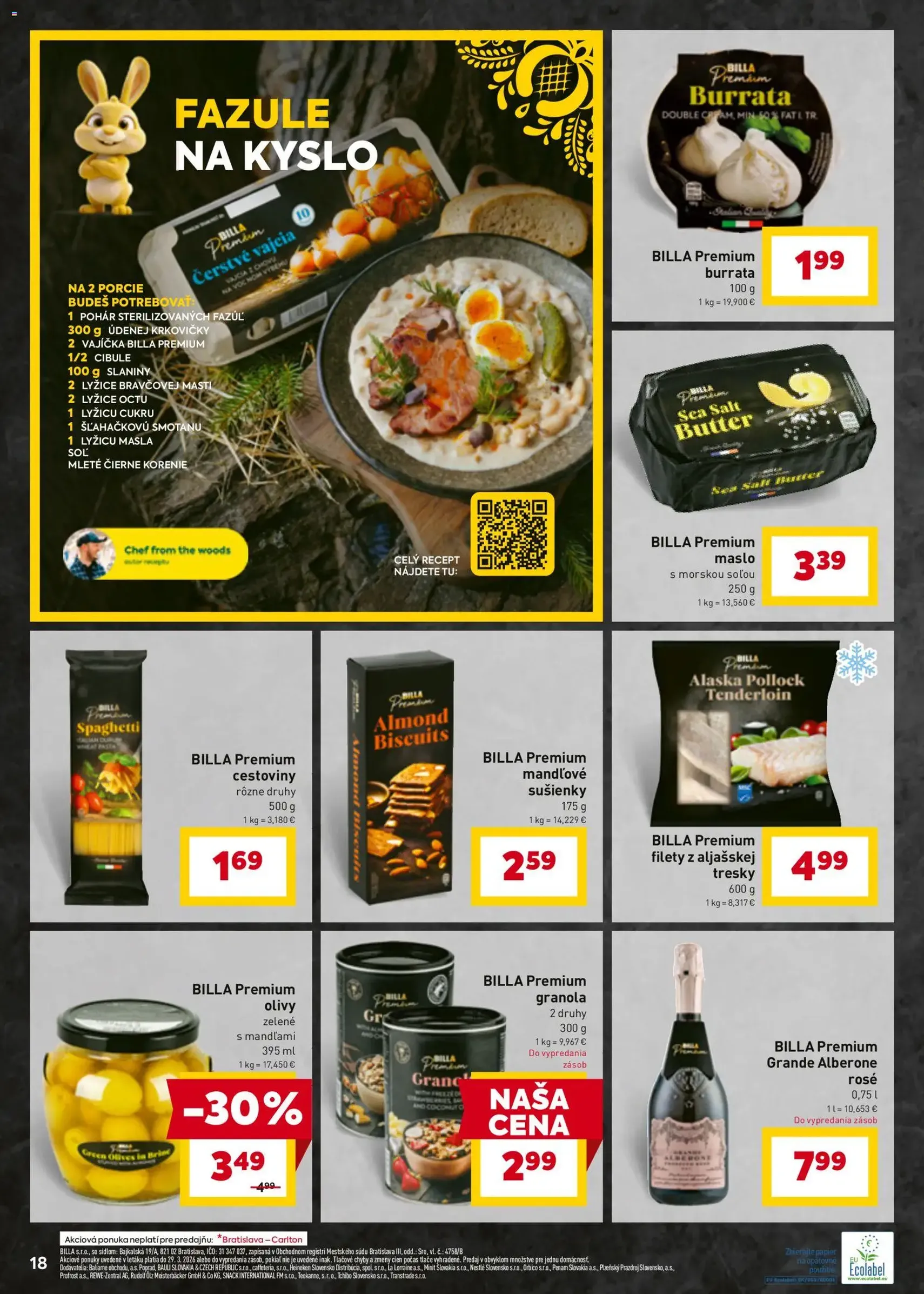 Billa leták - platný leták od 25.03.2026 strana 20 z 25
