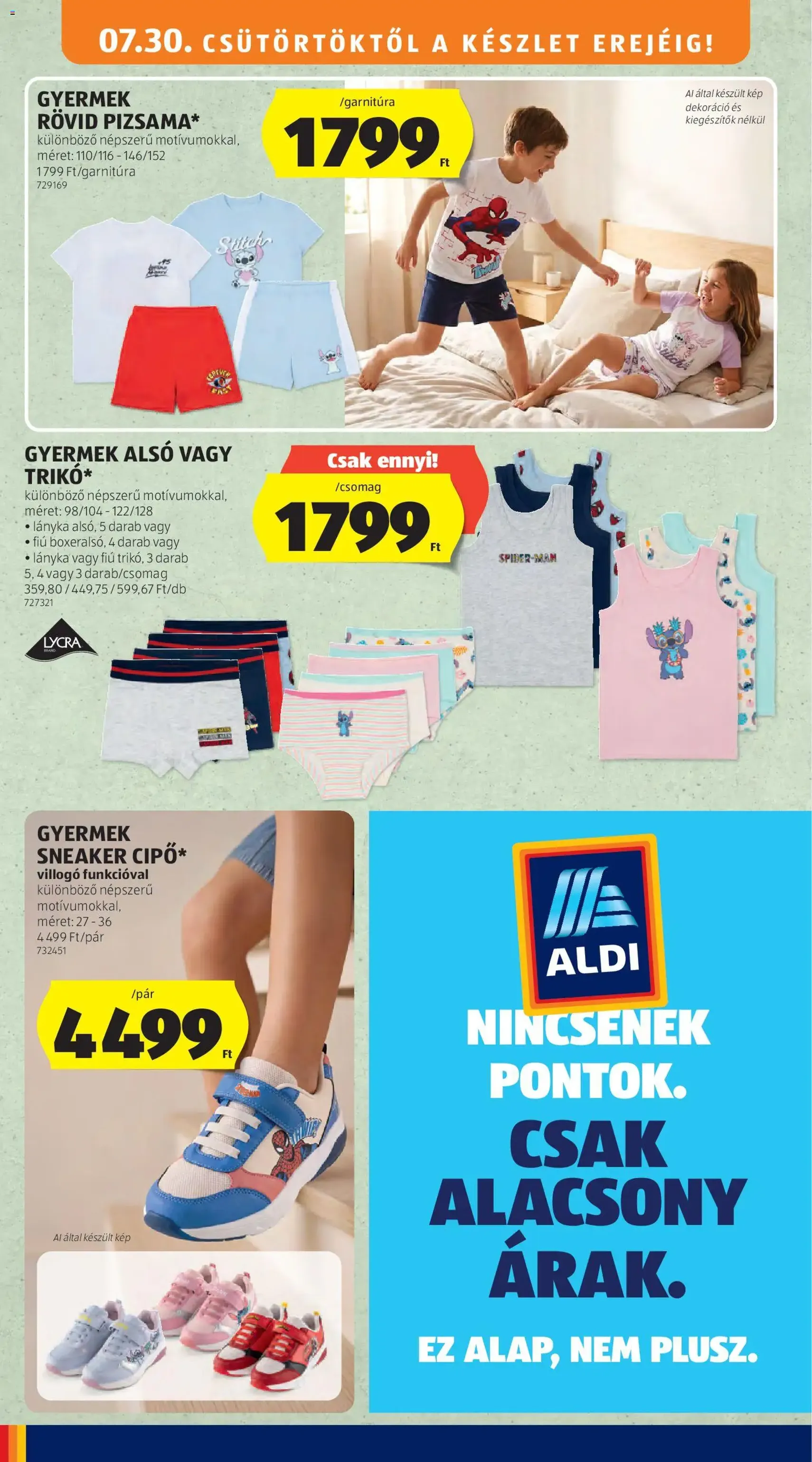 Aldi akciós újság - 2026.07.30. érvényes szórólap 36 oldal 54 oldalból