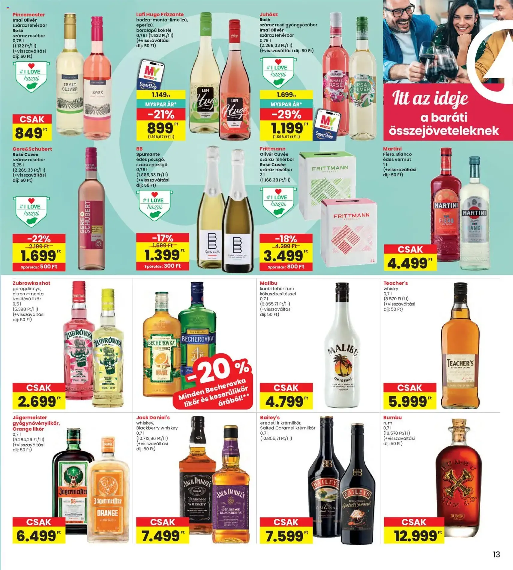 Interspar akciós újság - 2026.08.06. érvényes szórólap 13 oldal 20 oldalból