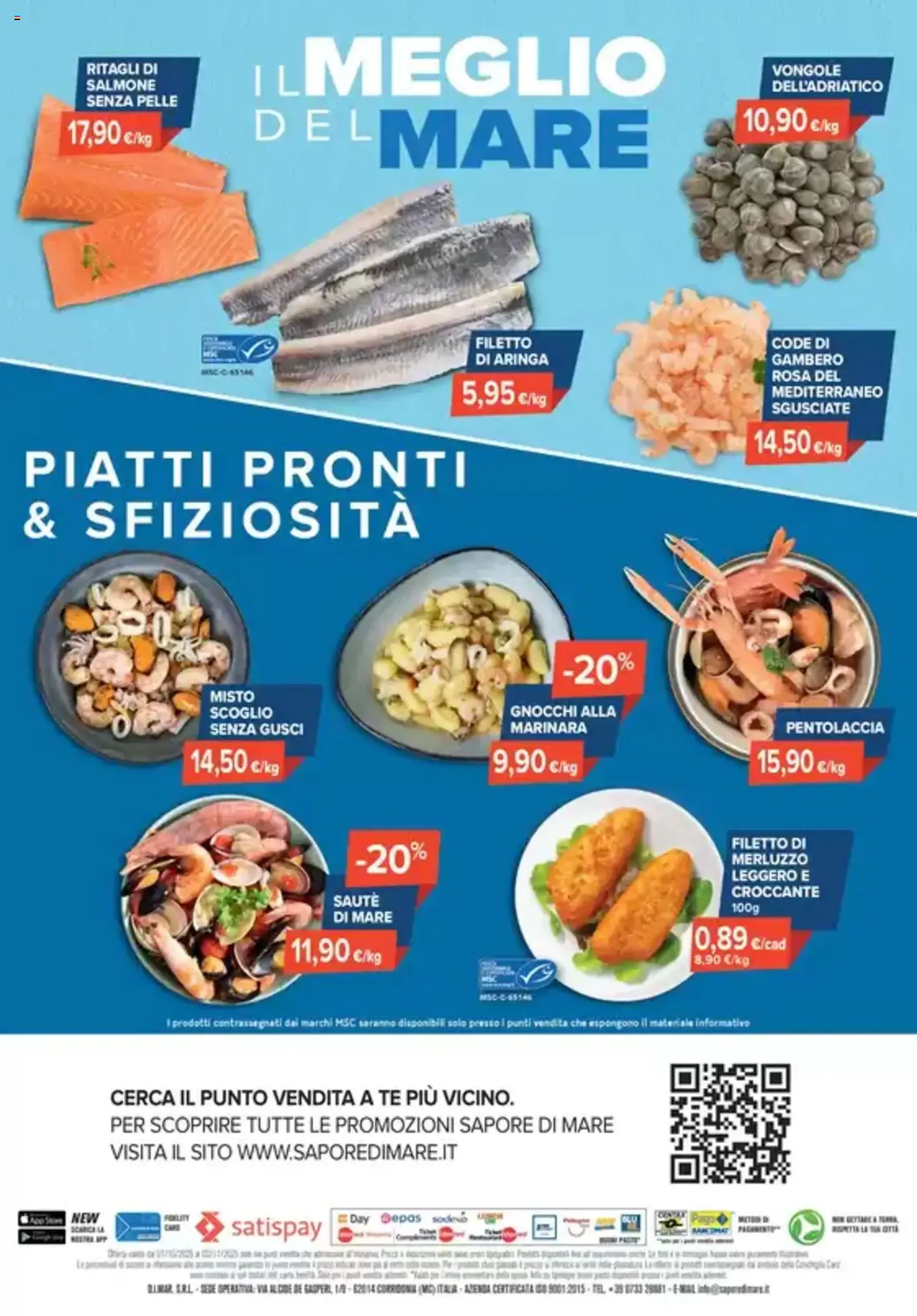 Volantino Sapore di mare - volantino valido dal 01/10/2025 pagina 2 di 2