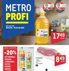 Metro angebote Profi - Prospekt Vorschau gültig ab 21.08.2025