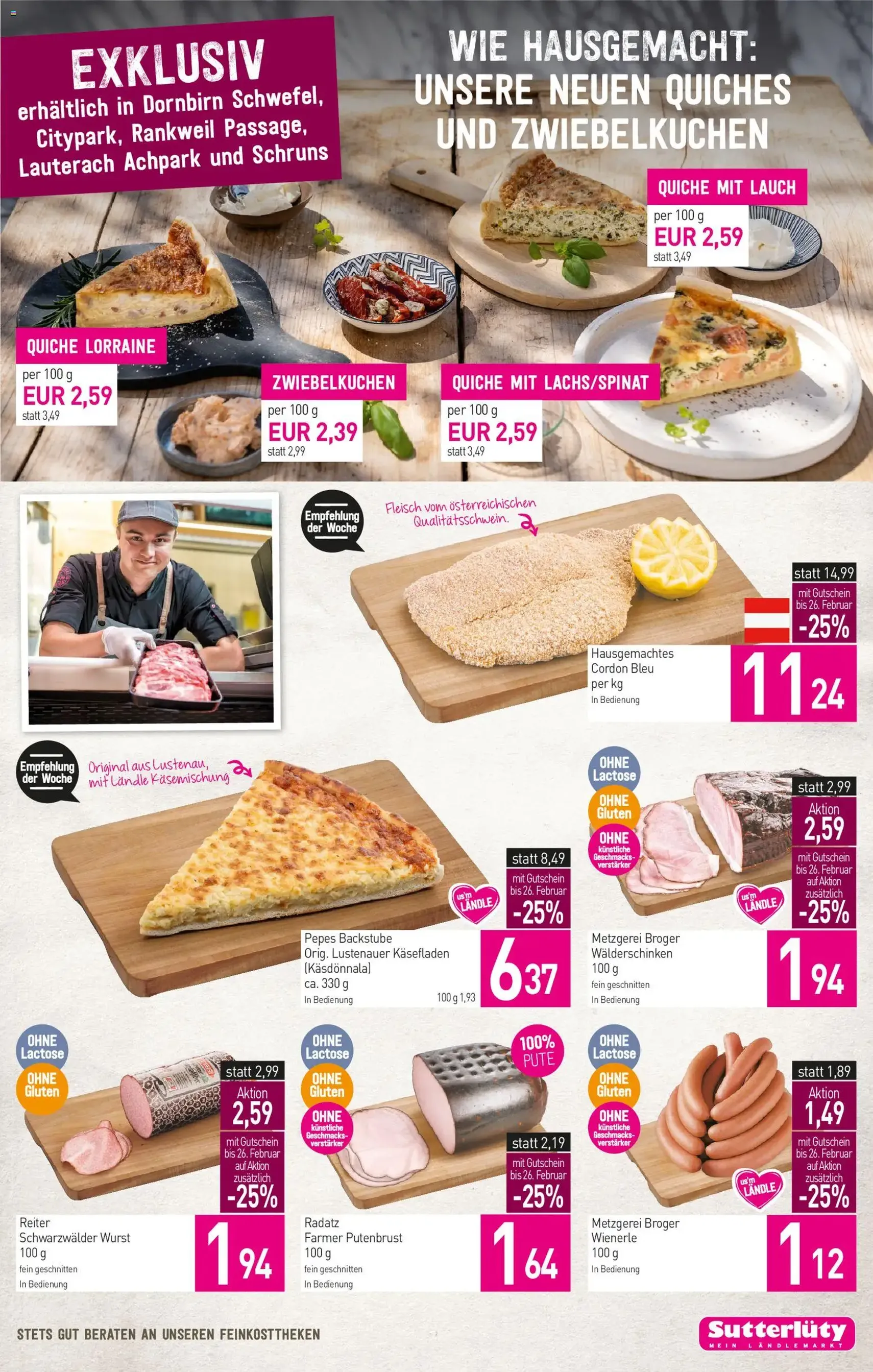Sutterlüty Flugblatt - Gültiger Prospekt ab 19.02.2026, Seite 7 von insgesamt 12