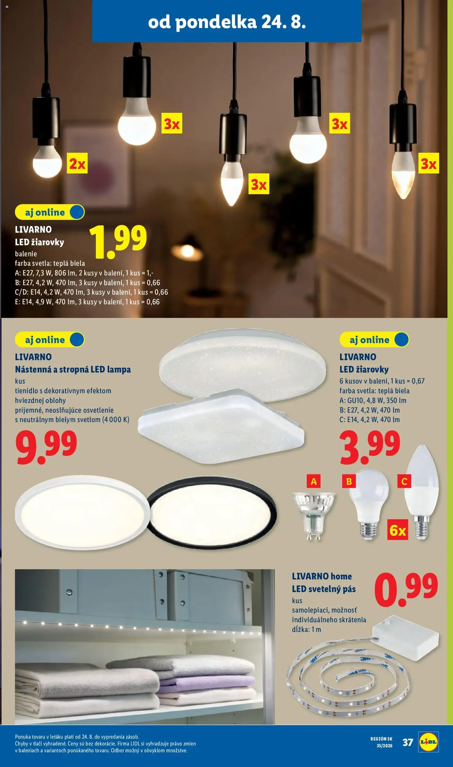 Lidl leták - platný leták od 24.08.2026 strana 49 z 99