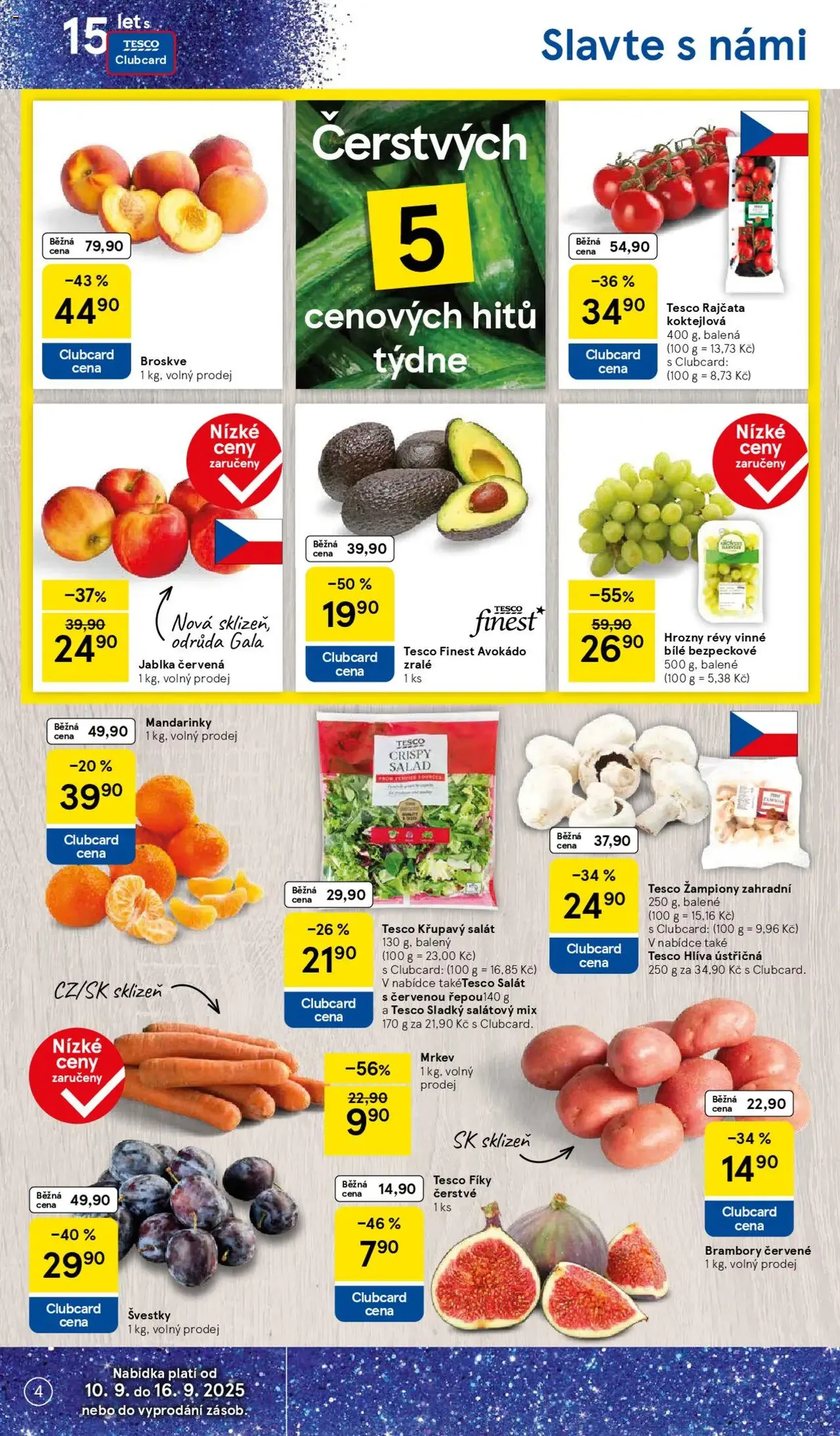 Tesco leták - Hypermarket - platný leták od 10.09.2025 strana 4 z 34 Tesco leták - Hypermarket - platný leták od 10.09.2025 strana 4 z 34