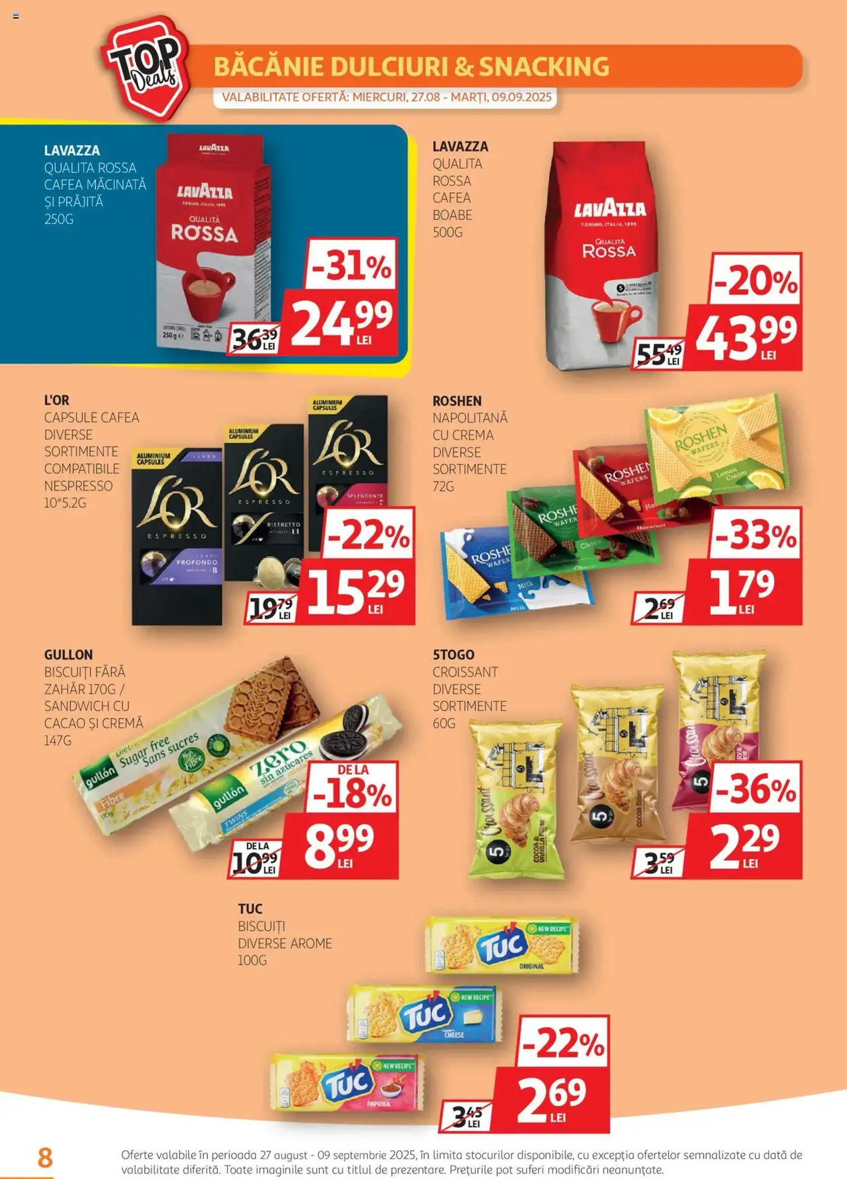Catalog Auchan - cataloage valabile începând cu 27.08.2025 pagina 8 din 28 Catalog Auchan - cataloage valabile începând cu 27.08.2025 pagina 8 din 28