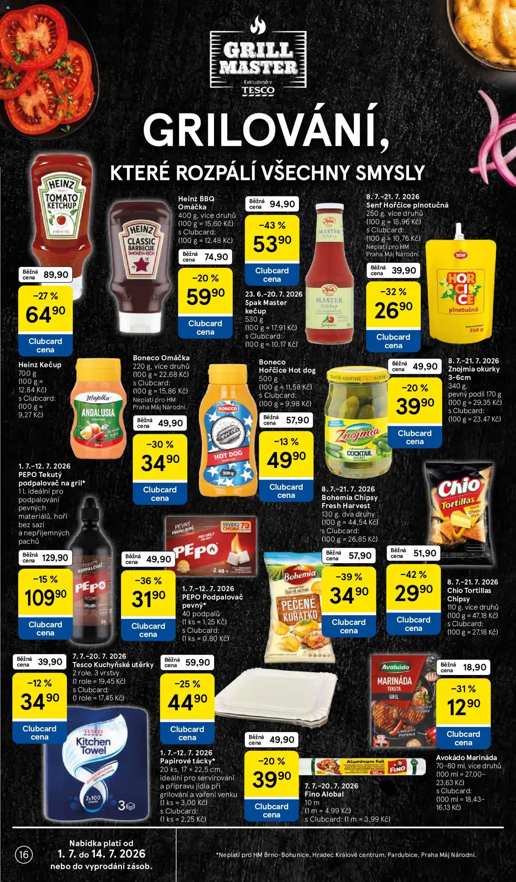 Tesco leták - Hypermarket - platný leták od 08.07.2026 strana 16 z 36