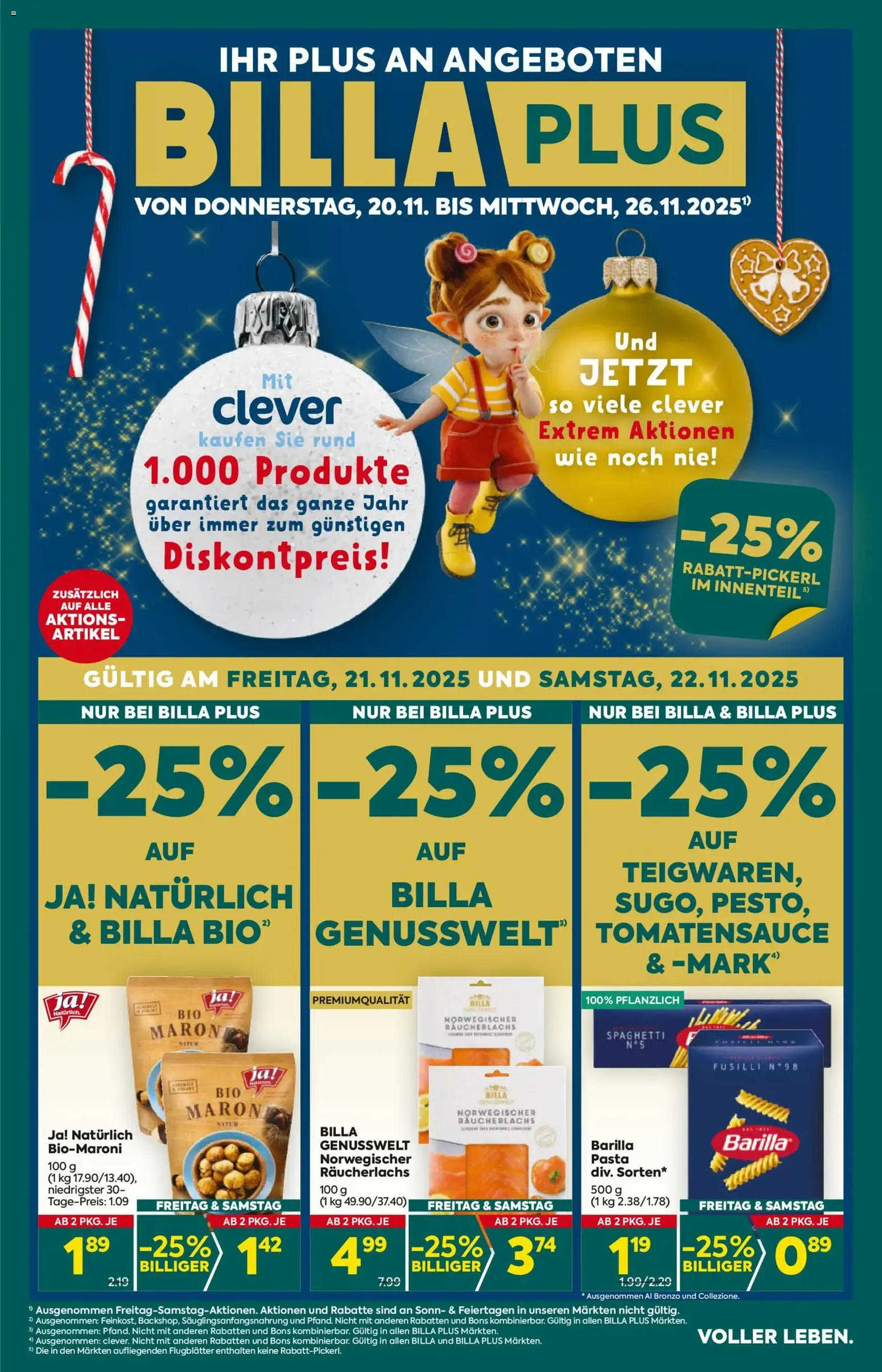 Billa Plus - Black Friday - Gültiger Prospekt ab 20.11.2025, Seite 1 von insgesamt 16