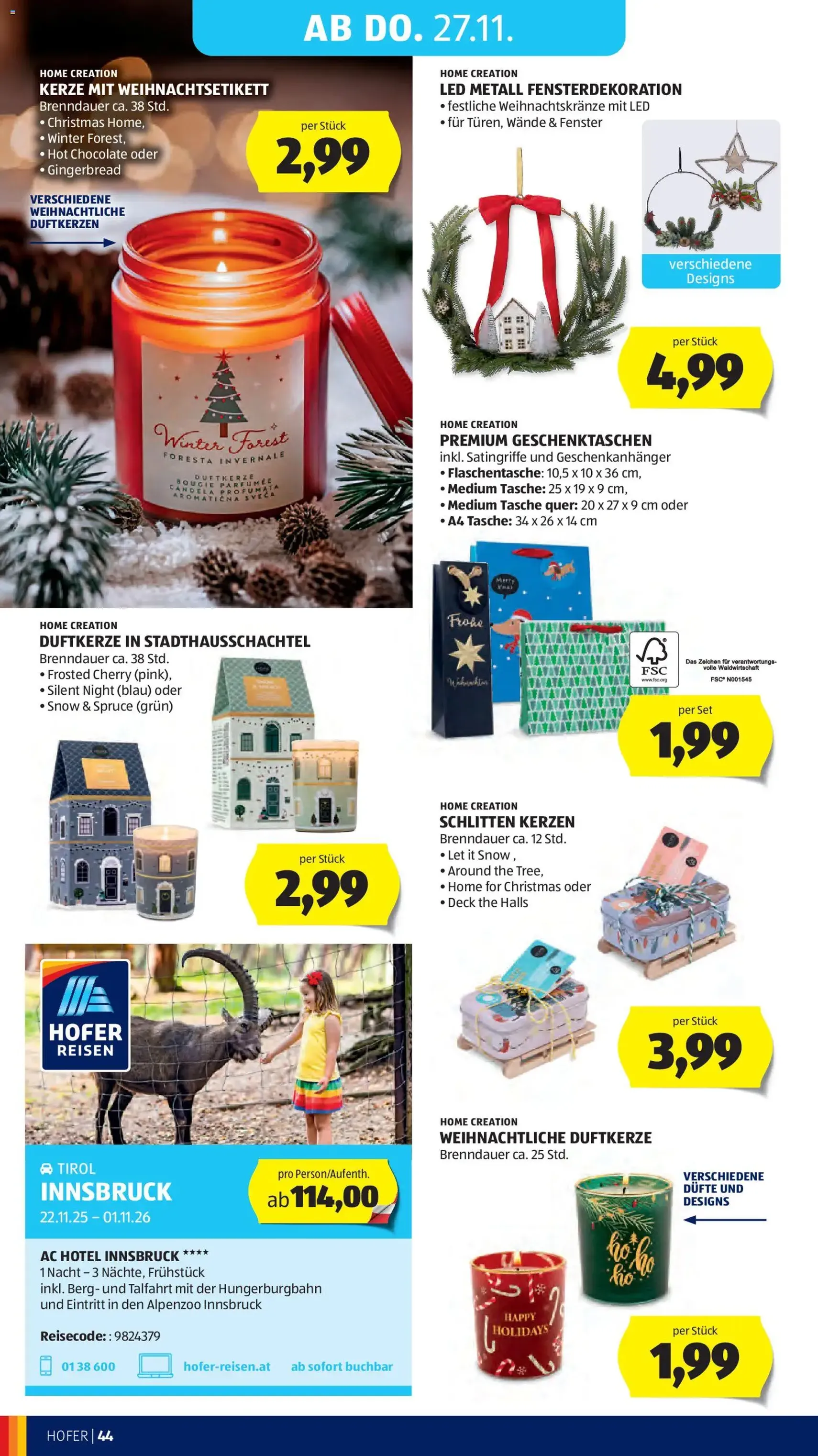 Hofer - Black Friday - Gültiger Prospekt ab 21.11.2025, Seite 58 von insgesamt 63