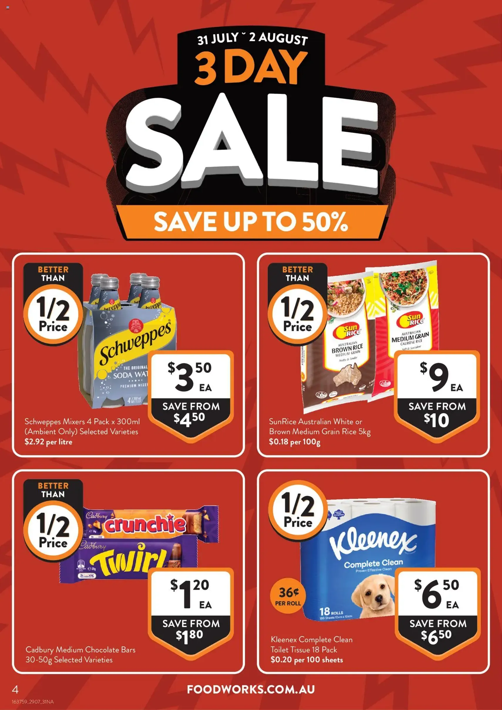 Foodworks catalogue - valid flyer from 29/07/2026, page 4 of 31