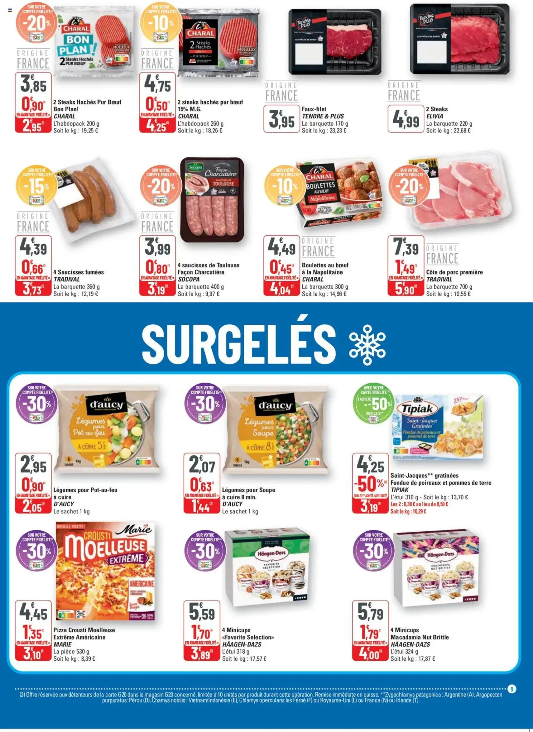 G20 Supermarchés catalogue - brochure valable à partir du 08/10/2025, page 9 sur 20