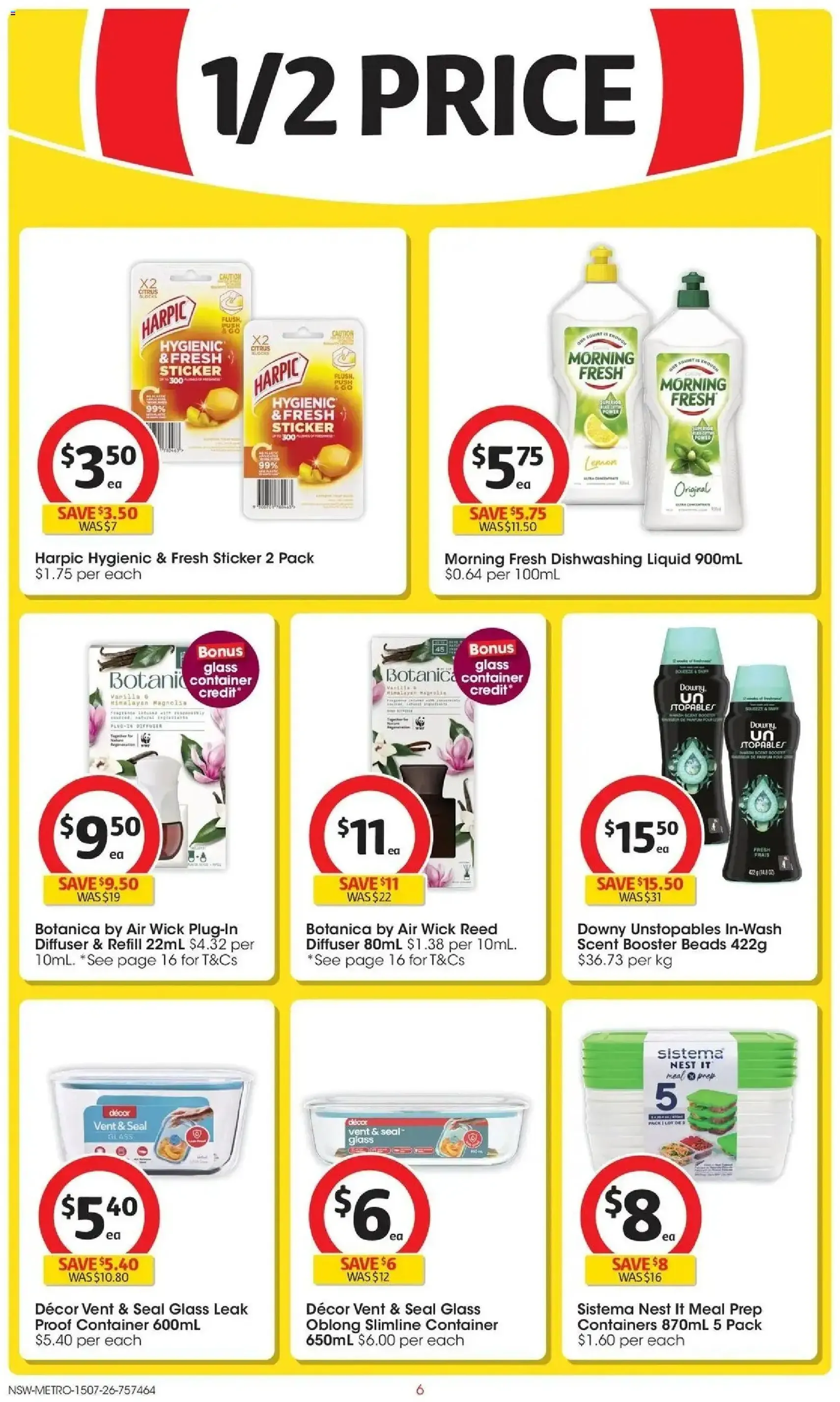 Coles catalogue - valid flyer from 15/07/2026, page 6 of 51