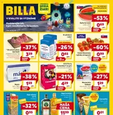 Billa leták - náhľad letáku platný od 13.08.2025