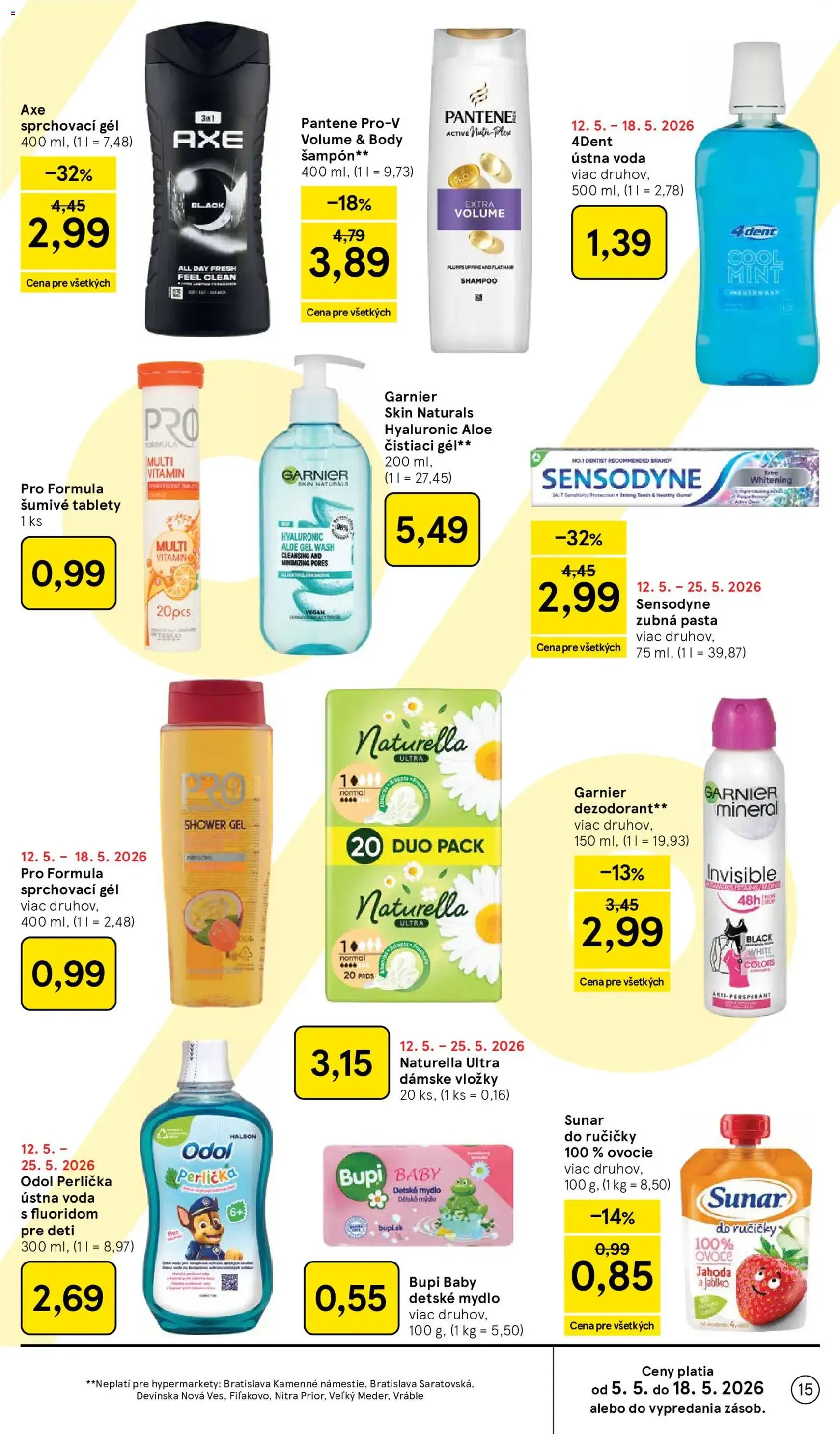 Tesco Hypermarket - leták - platný leták od 13.05.2026 strana 15 z 51