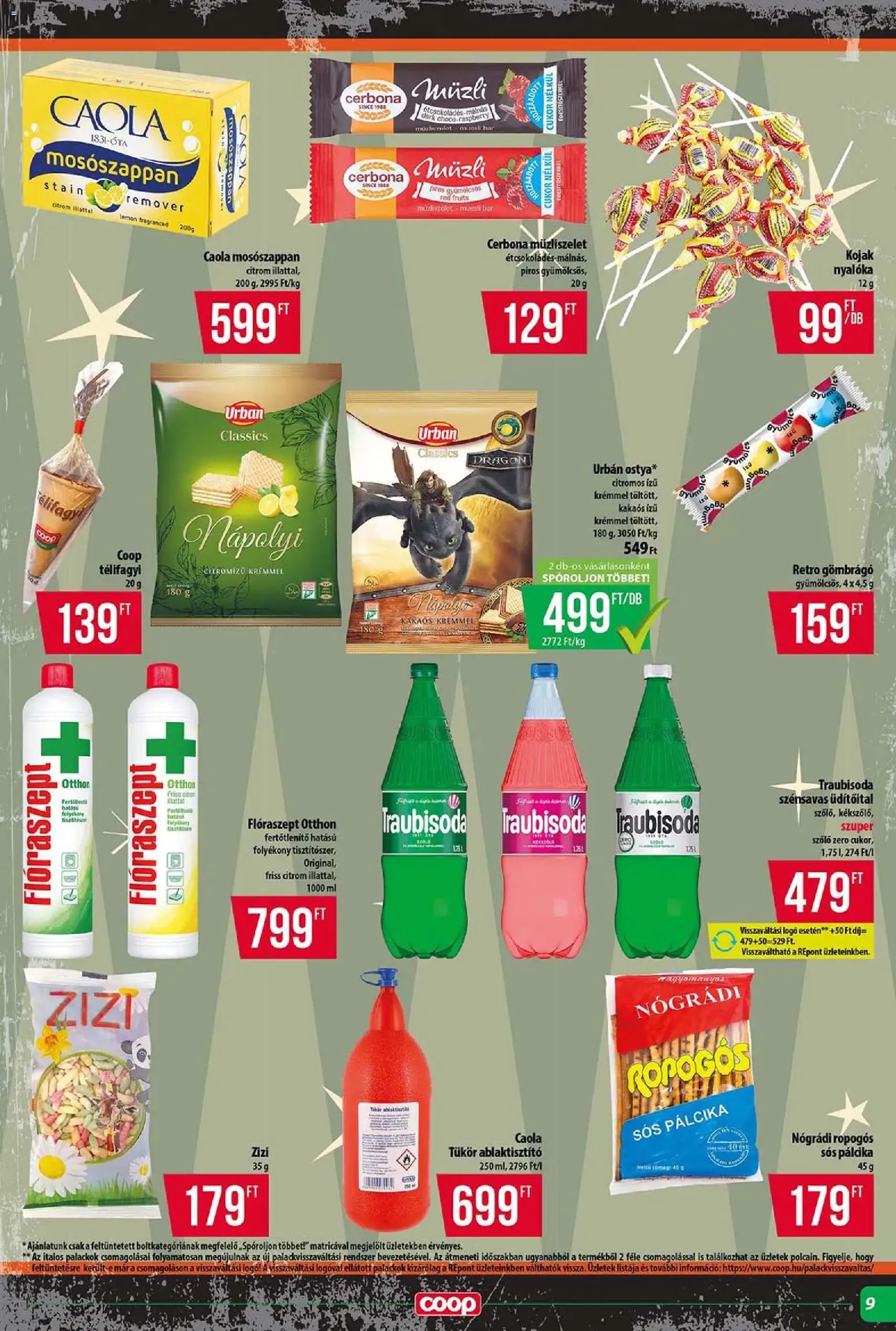 COOP Szolnok Akciós újság - 2026.02.12. érvényes szórólap 9 oldal 12 oldalból