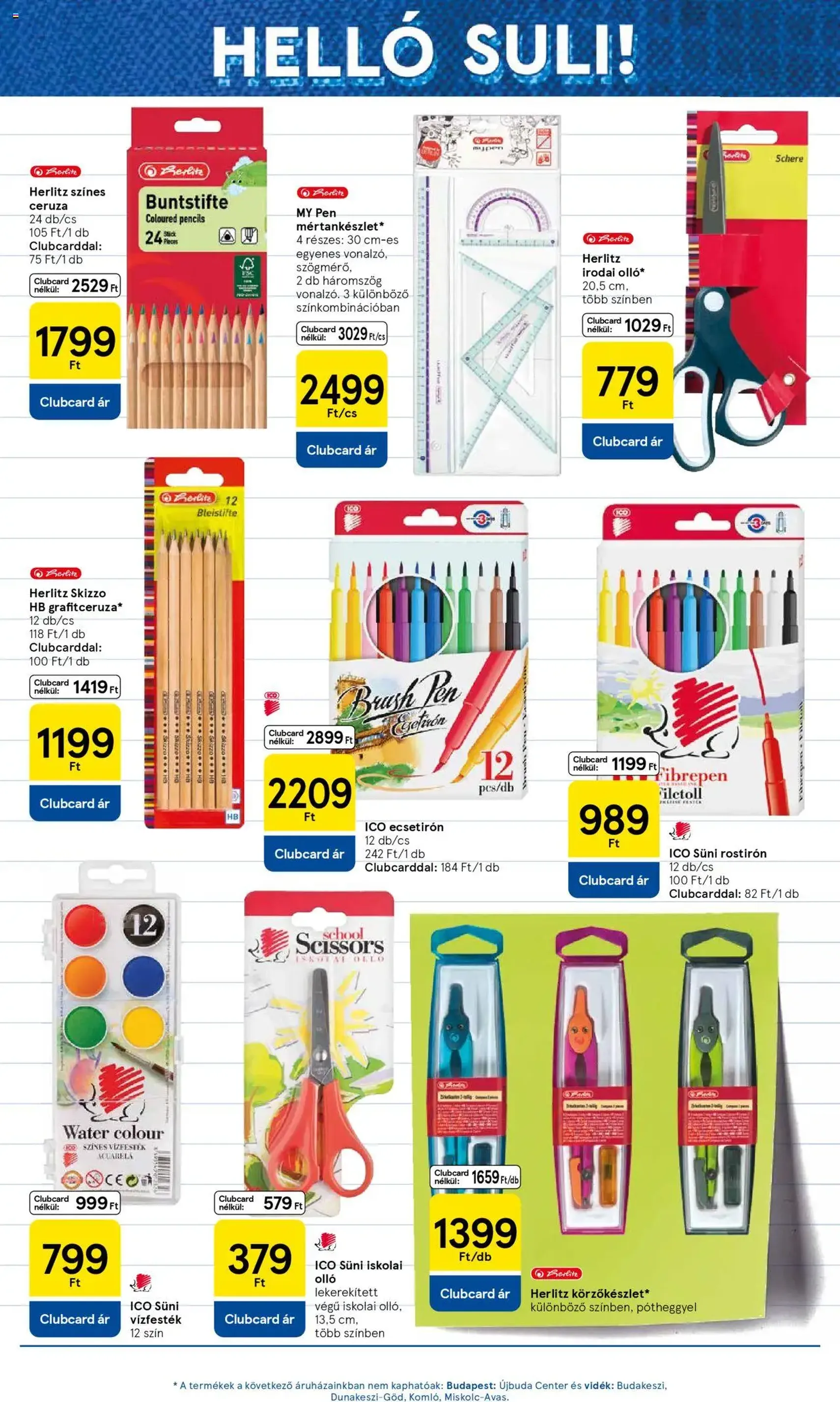 Tesco Hipermarket - Akciós újság - 2025.08.07. érvényes szórólap 13 oldal 32 oldalból Tesco Hipermarket - Akciós újság - 2025.08.07. érvényes szórólap 13 oldal 32 oldalból