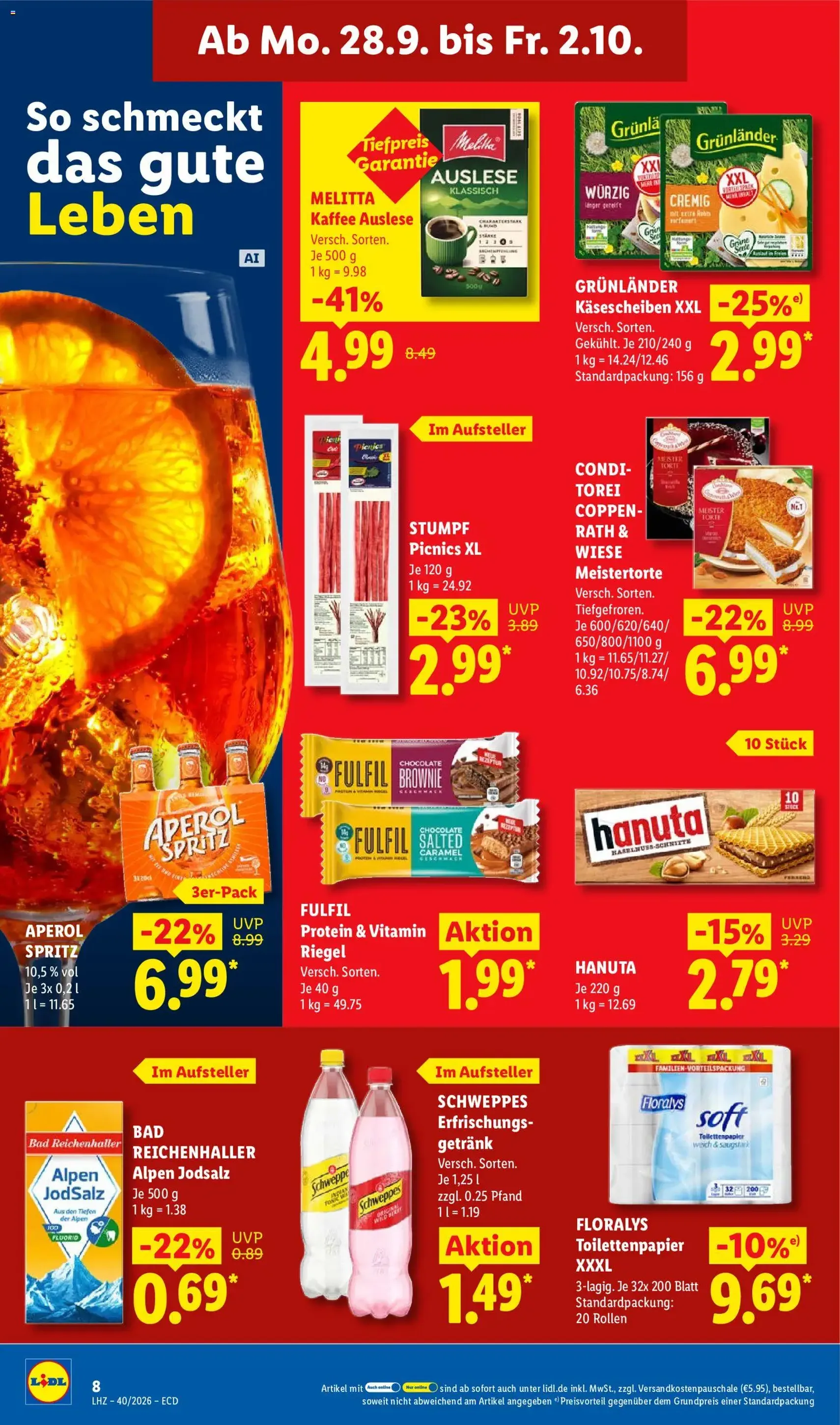 Lidl Prospekt - Gültiger Prospekt ab 28.09.2026, Seite 14 von insgesamt 71