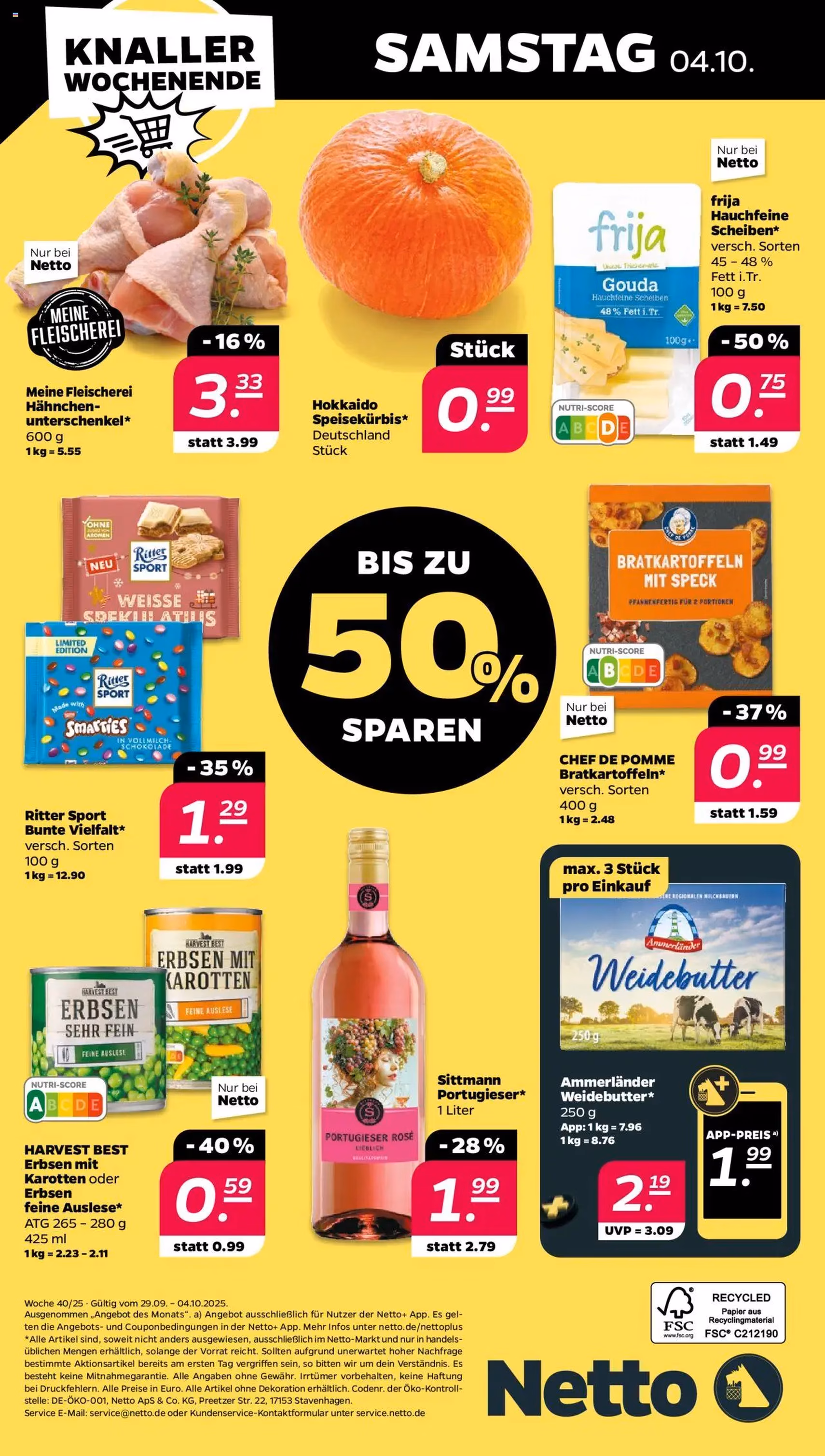 Netto Prospekt - Gültiger Prospekt ab 29.09.2025, Seite 32 von insgesamt 34