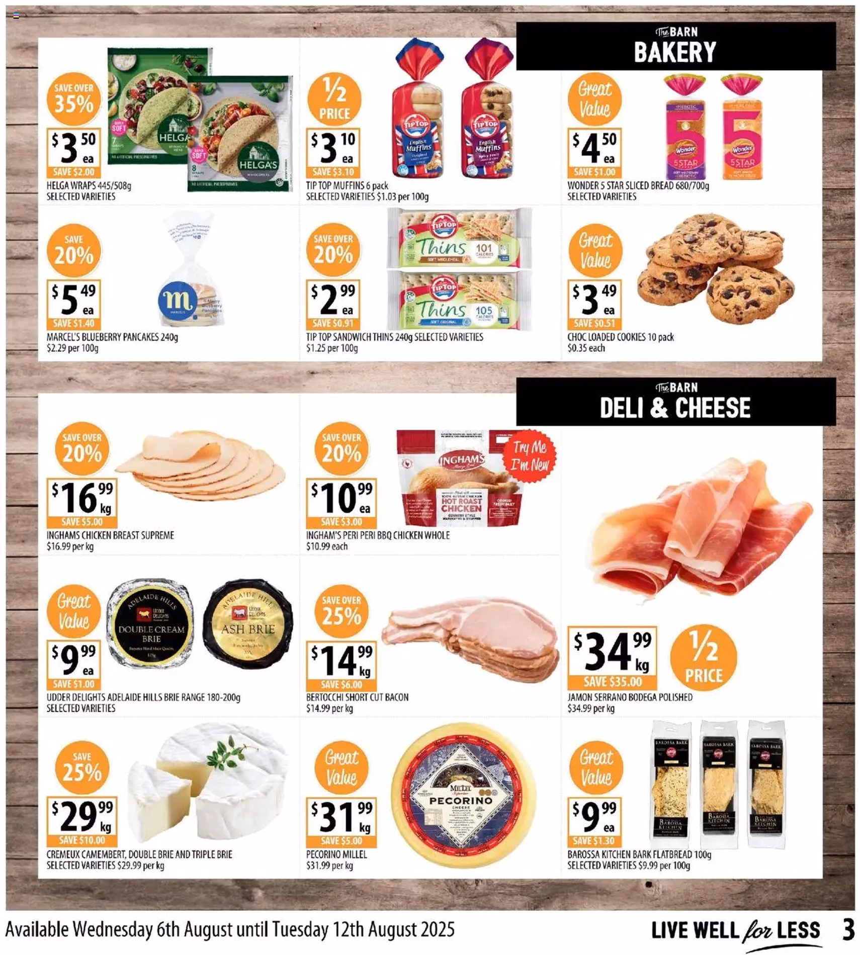 Supabarn Catalogue - valid flyer from 06/08/2025, page 3 of 12 Supabarn Catalogue - valid flyer from 06/08/2025, page 3 of 12