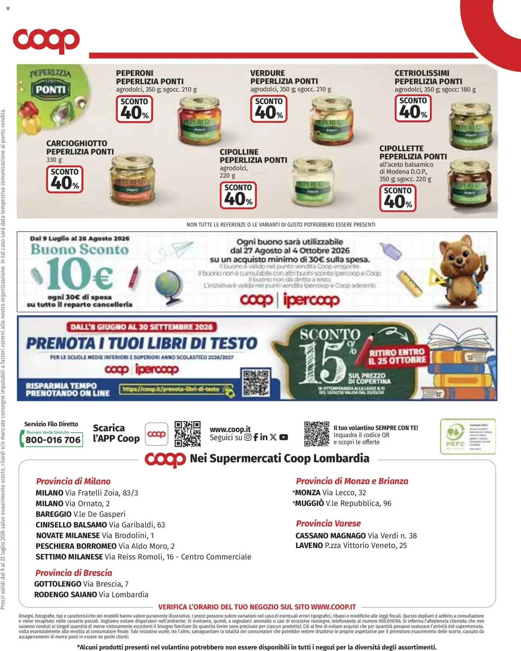 COOP volantino - volantino valido dal 09/07/2026 pagina 22 di 24