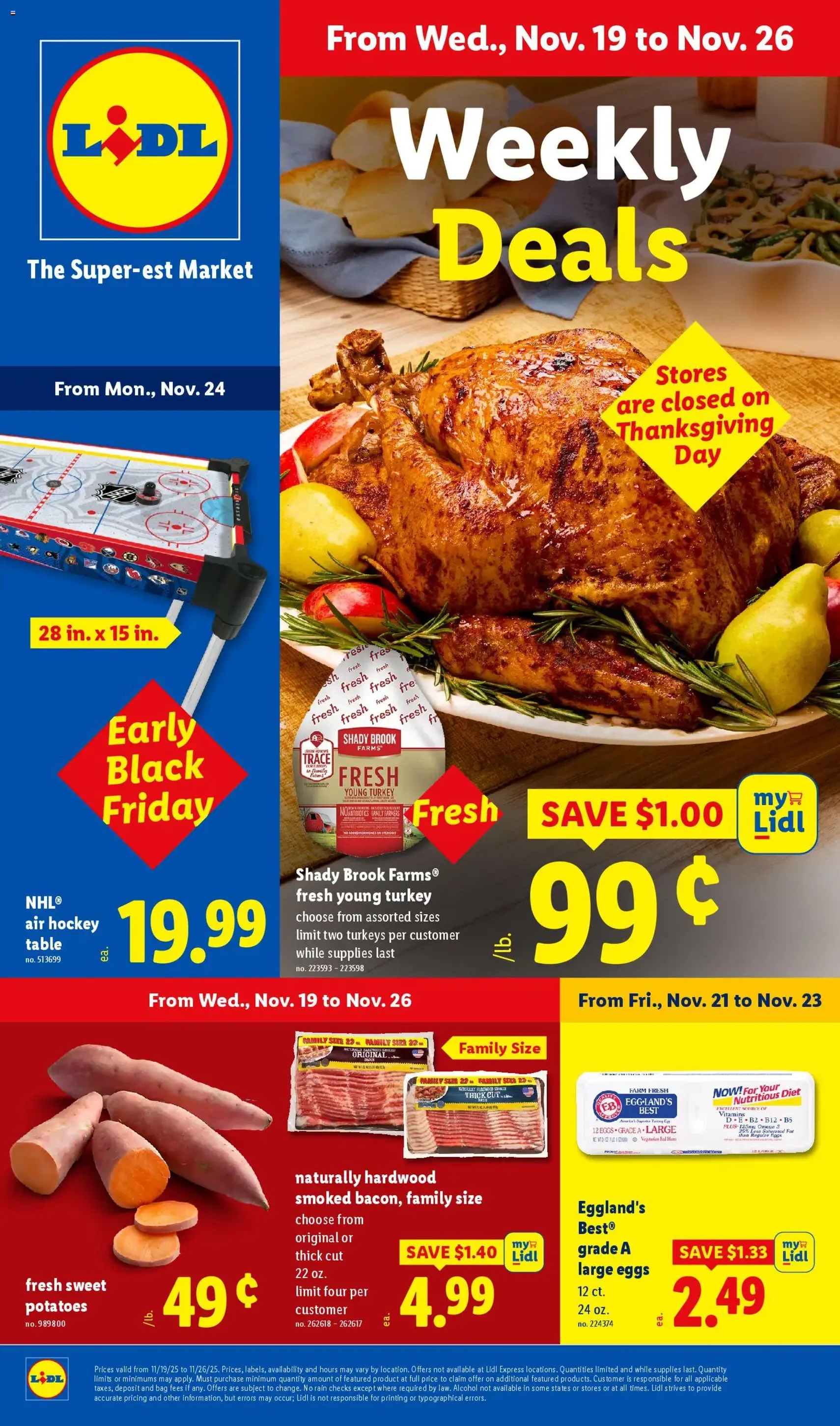 Lidl Early Black Friday - valid flyer from 11/19/2025, page 1 of 36