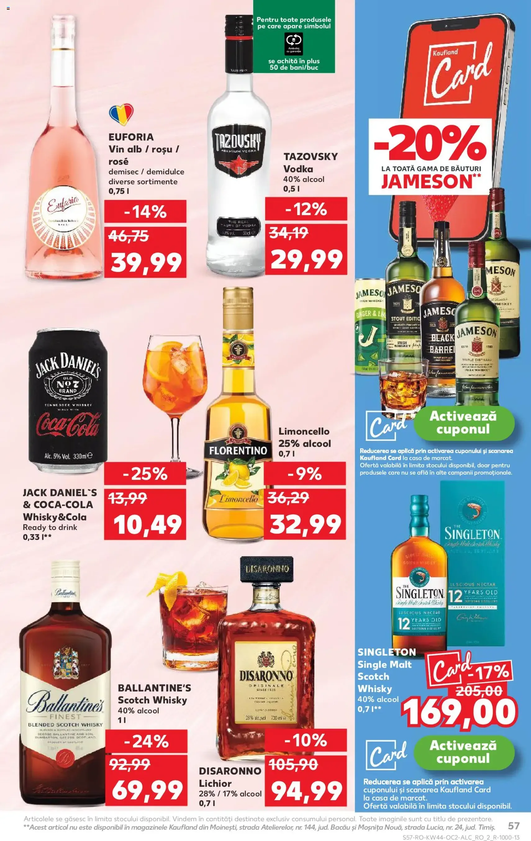 Kaufland RO - București - 2025.10.29. érvényes szórólap 57 oldal 70 oldalból Kaufland RO - București - 2025.10.29. érvényes szórólap 57 oldal 70 oldalból