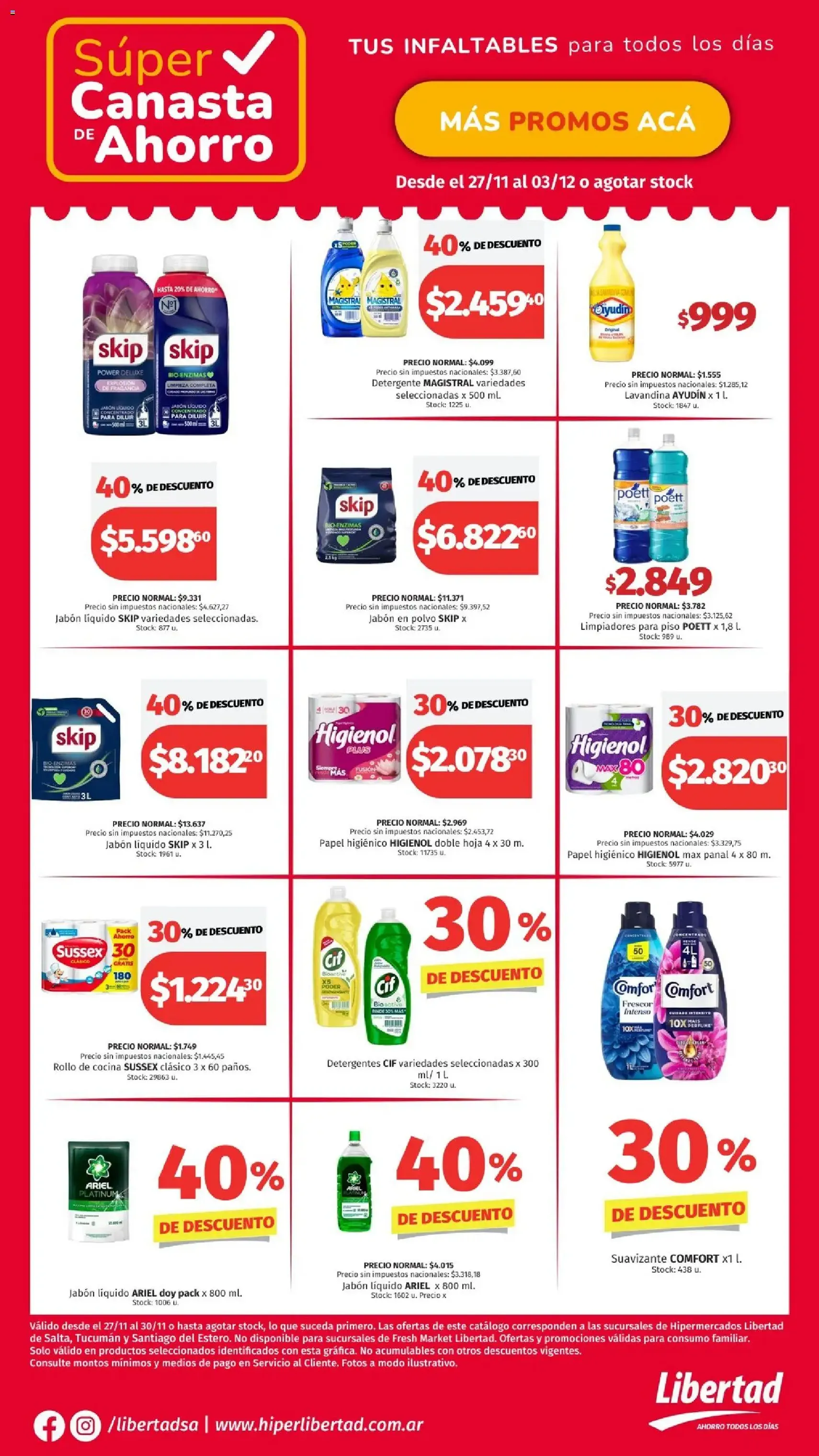 Hipermercado Libertad catálogo - folleto válido desde 27/11/2025 página 5 de 6